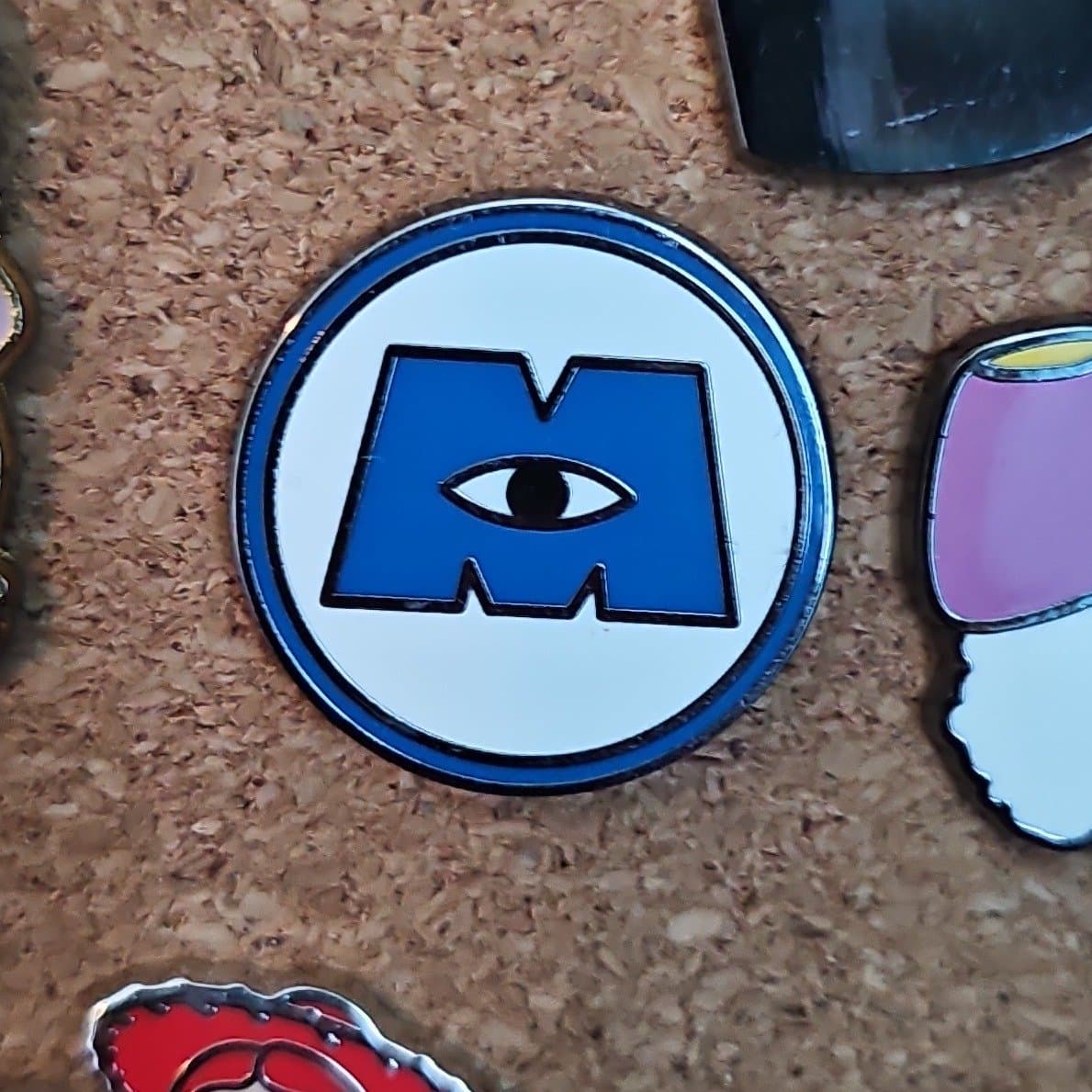 Monsters, Inc. Logo Pin