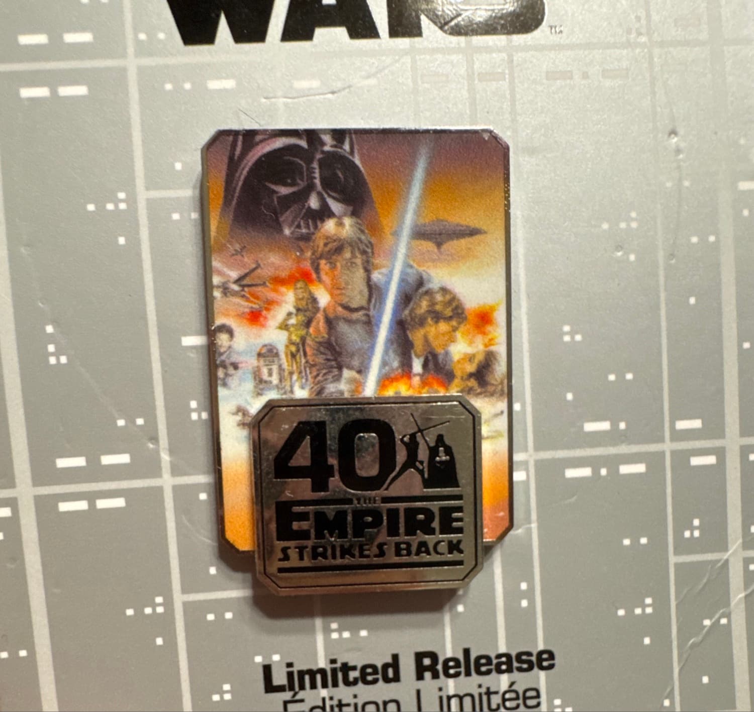 Star Wars: The Empire Strikes Back 40th Anniversary Pin