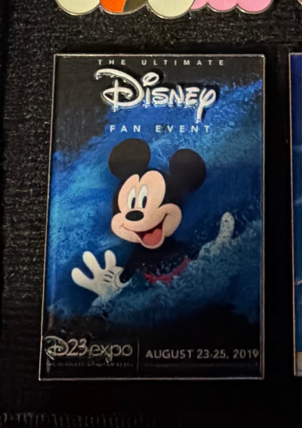 D23 Expo Event Poster Through the Years Mystery Pin Blind