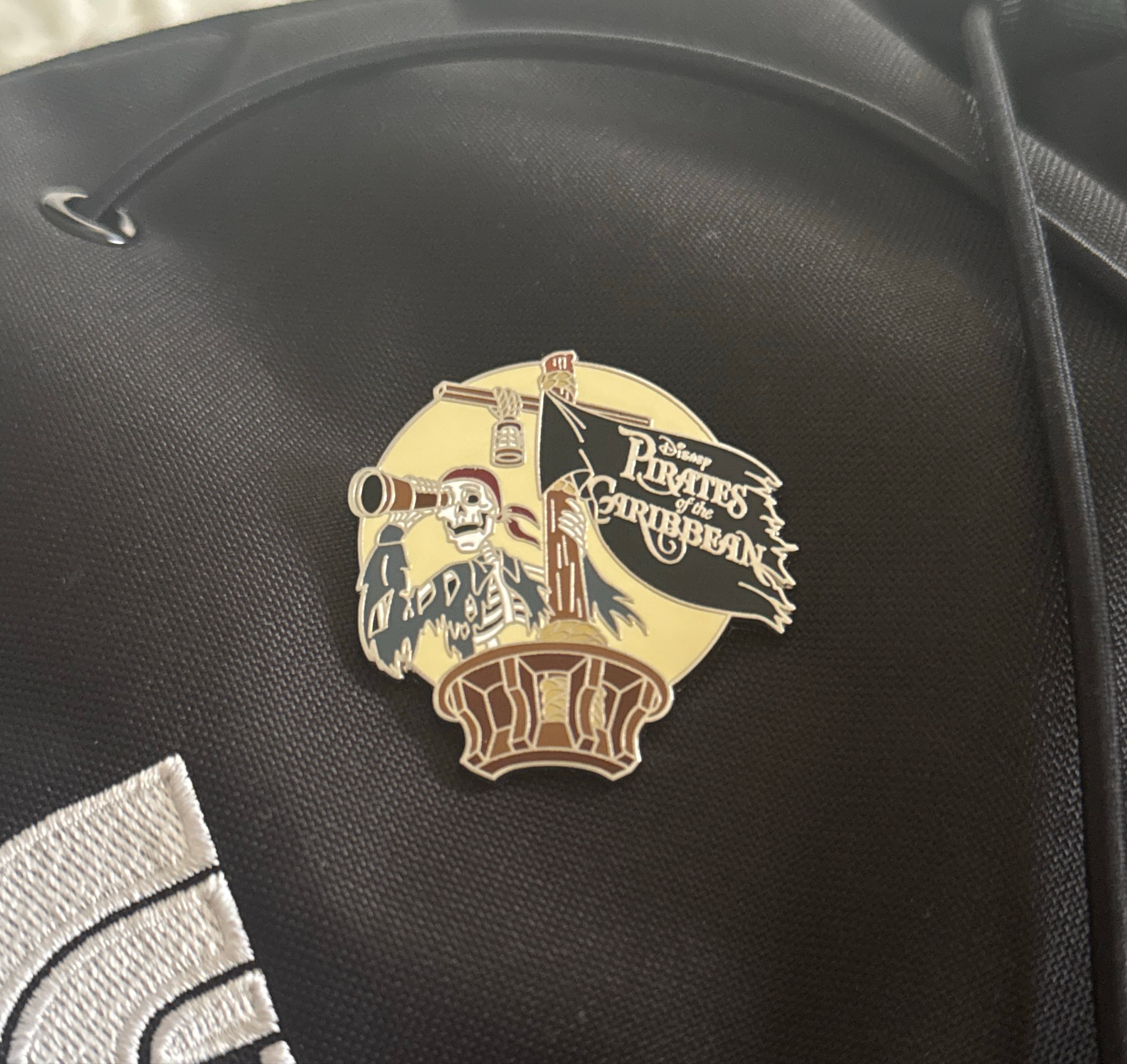 Skeleton in Crow's Nest - Pirates of the Caribbean front