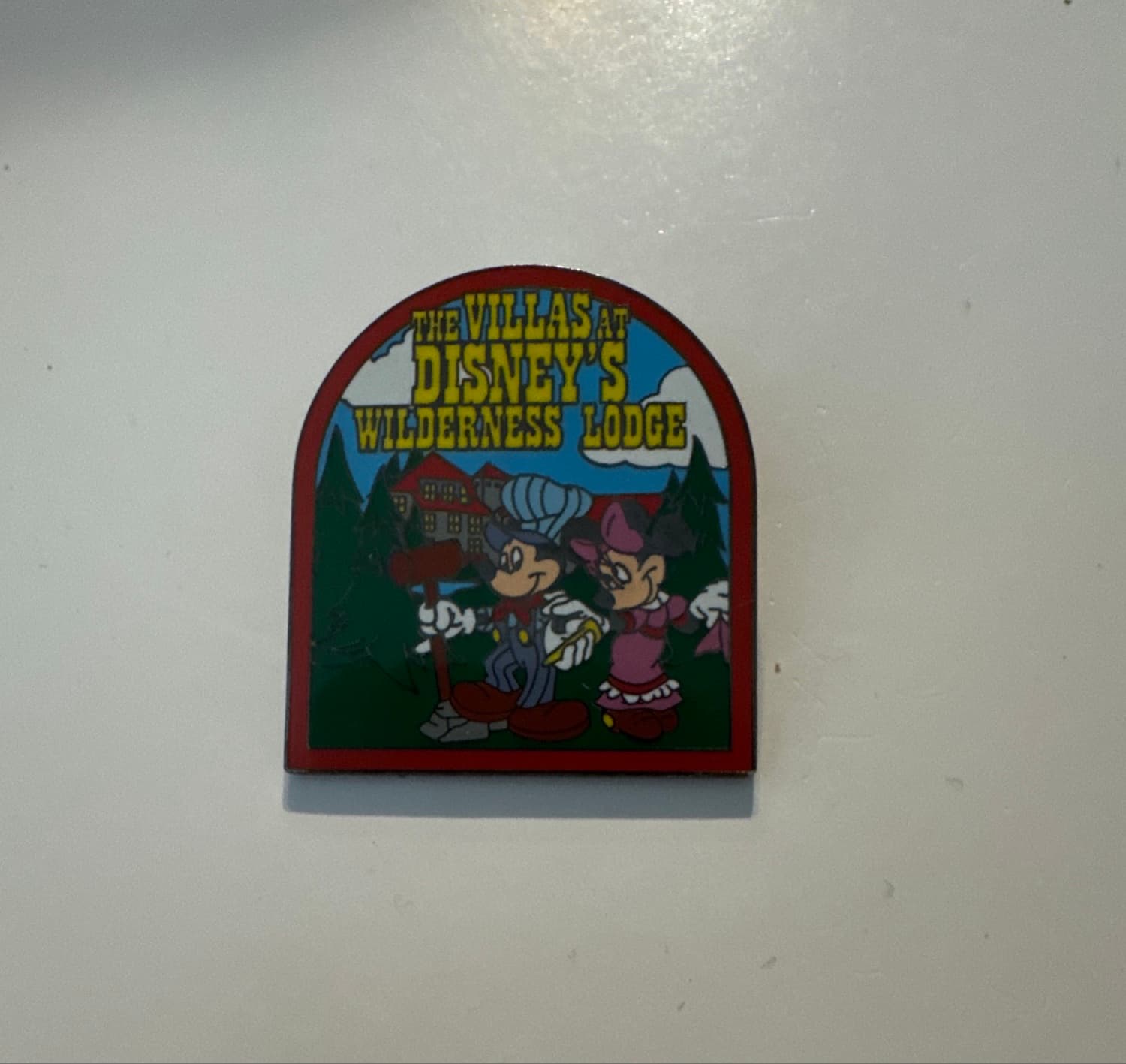 Disney The Villas at Disney's Wilderness Lodge Pin Mickey & Minnie Mouse