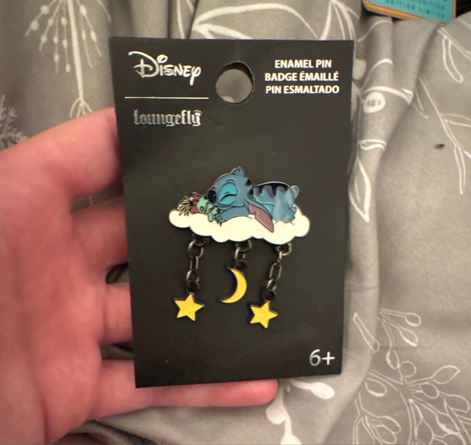 Loungefly Disney Lilo & Stitch Cloud Nap Enamel Pin