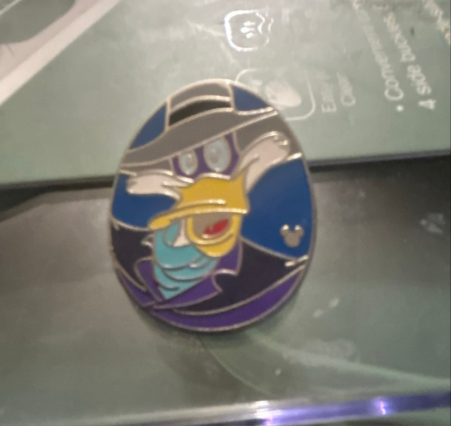 Darkwing Duck Hidden Mickey Pin