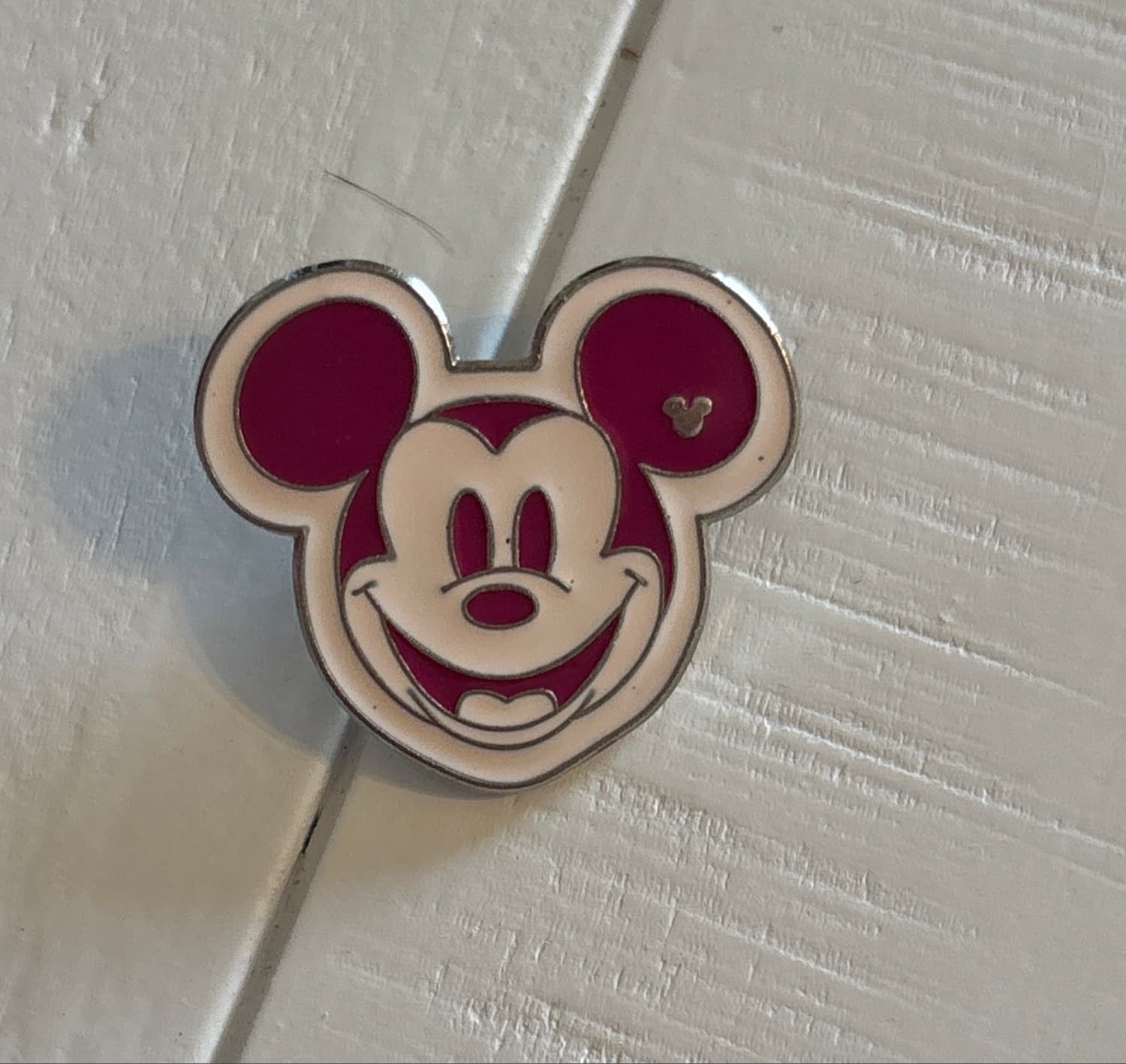Mickey Mouse Head Icon - Pink