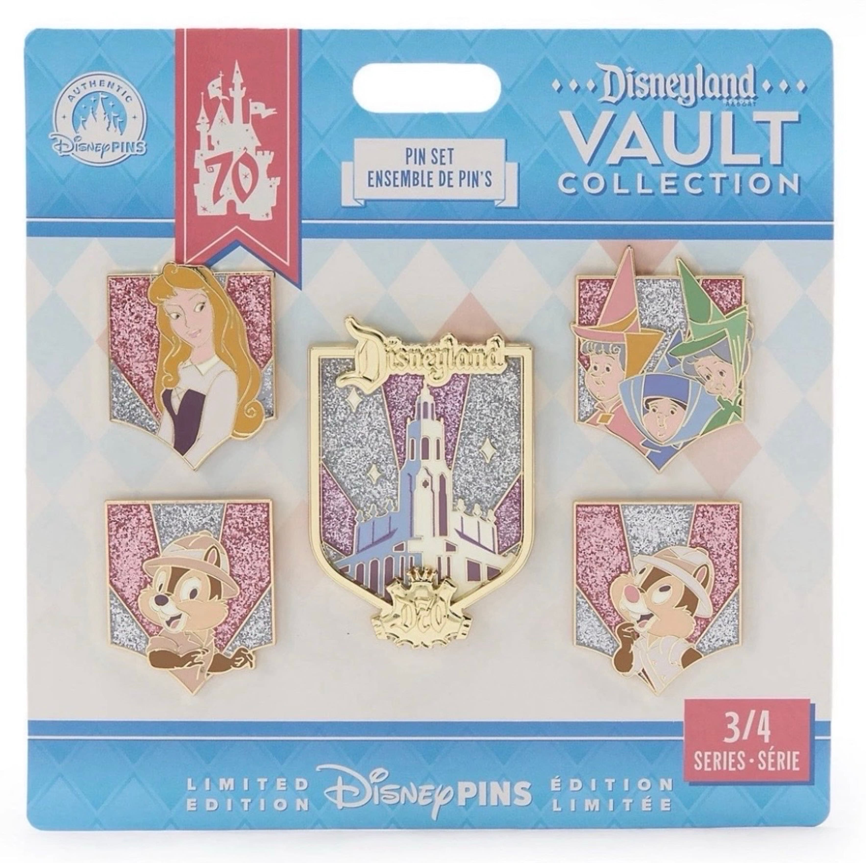 Disneyland 70th Anniversary Vault Collection - Disney California Adventures (Set 3)