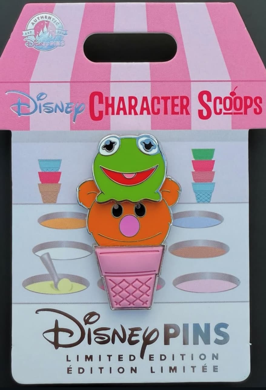 2024 Disney Parks Character Scoops - Kermit and Fozzie Bear
