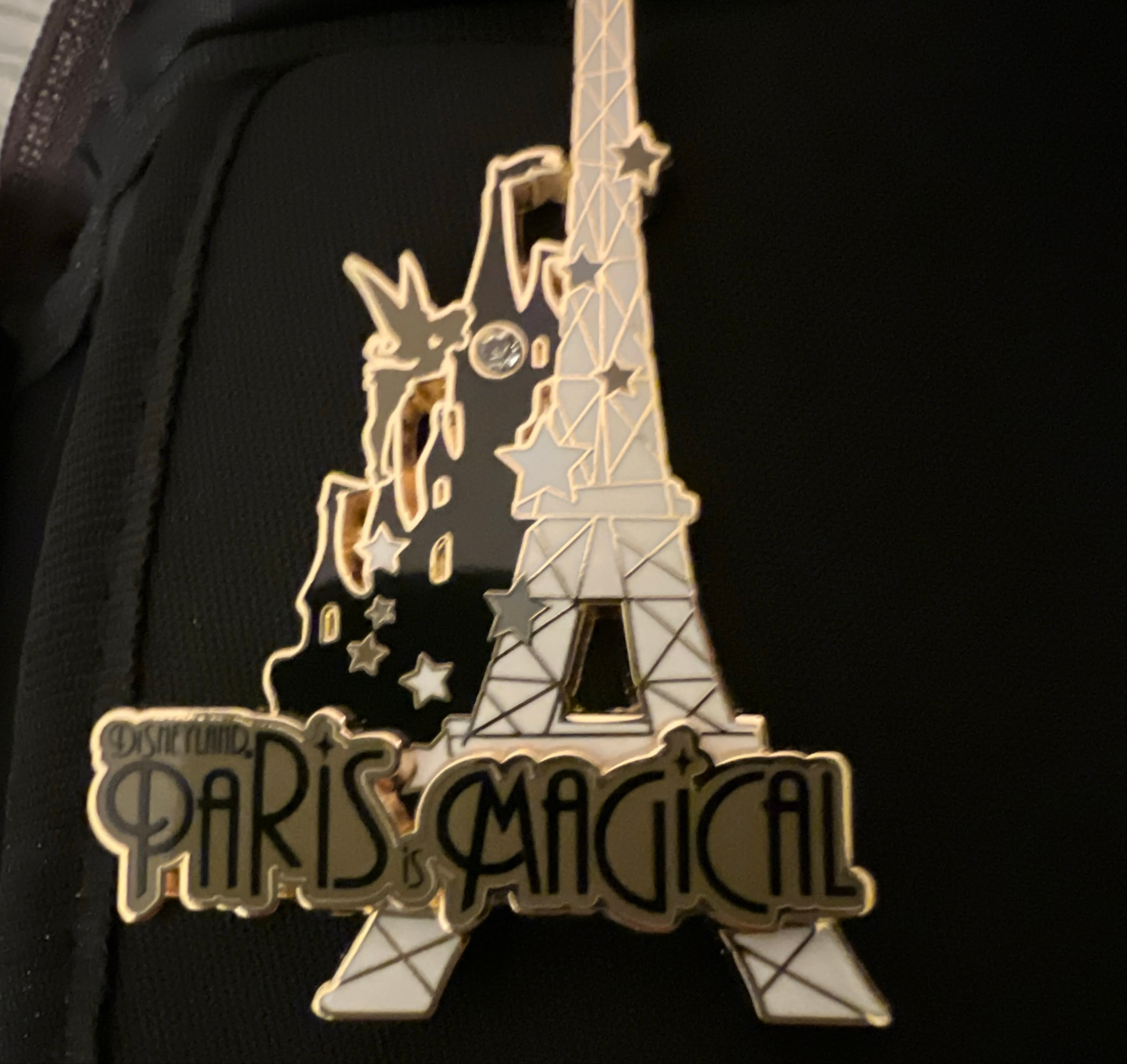 Tinker Bell Paris Is Magical Eiffel Tower and Castle Pin