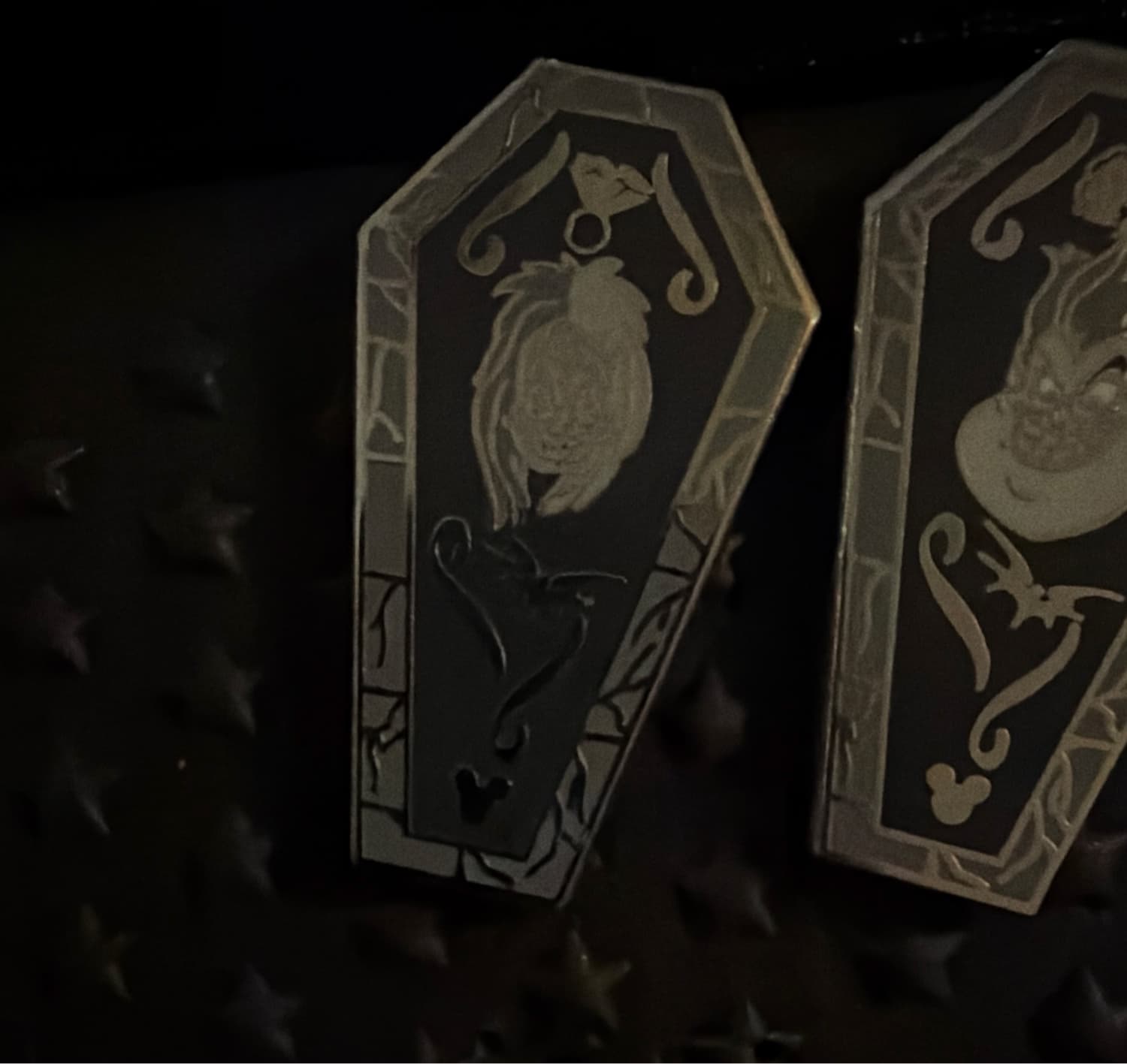 Cruella De Vil Coffin - Hidden Mickey