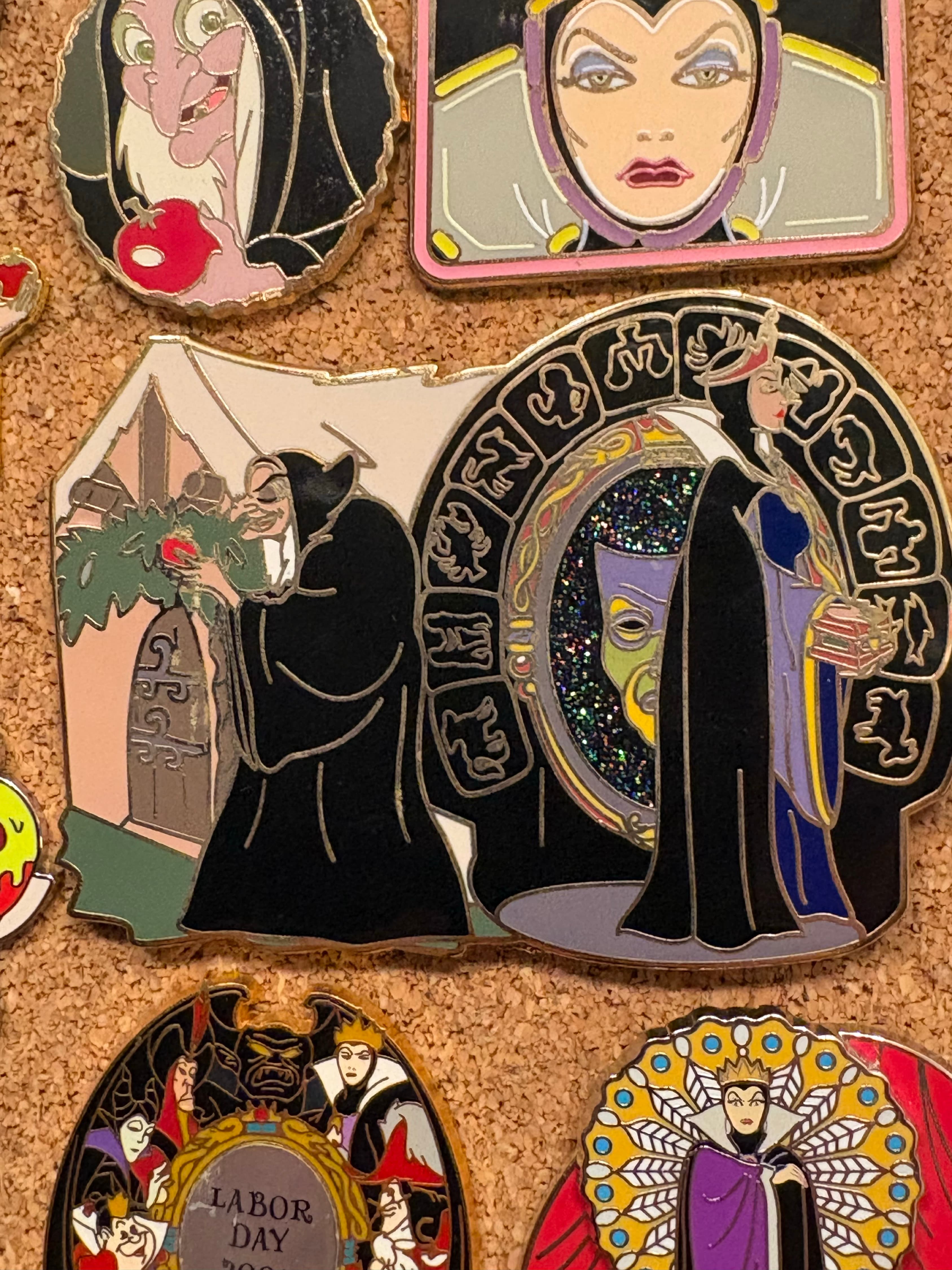 Snow White And The Seven Dwarves Fantasy Pin