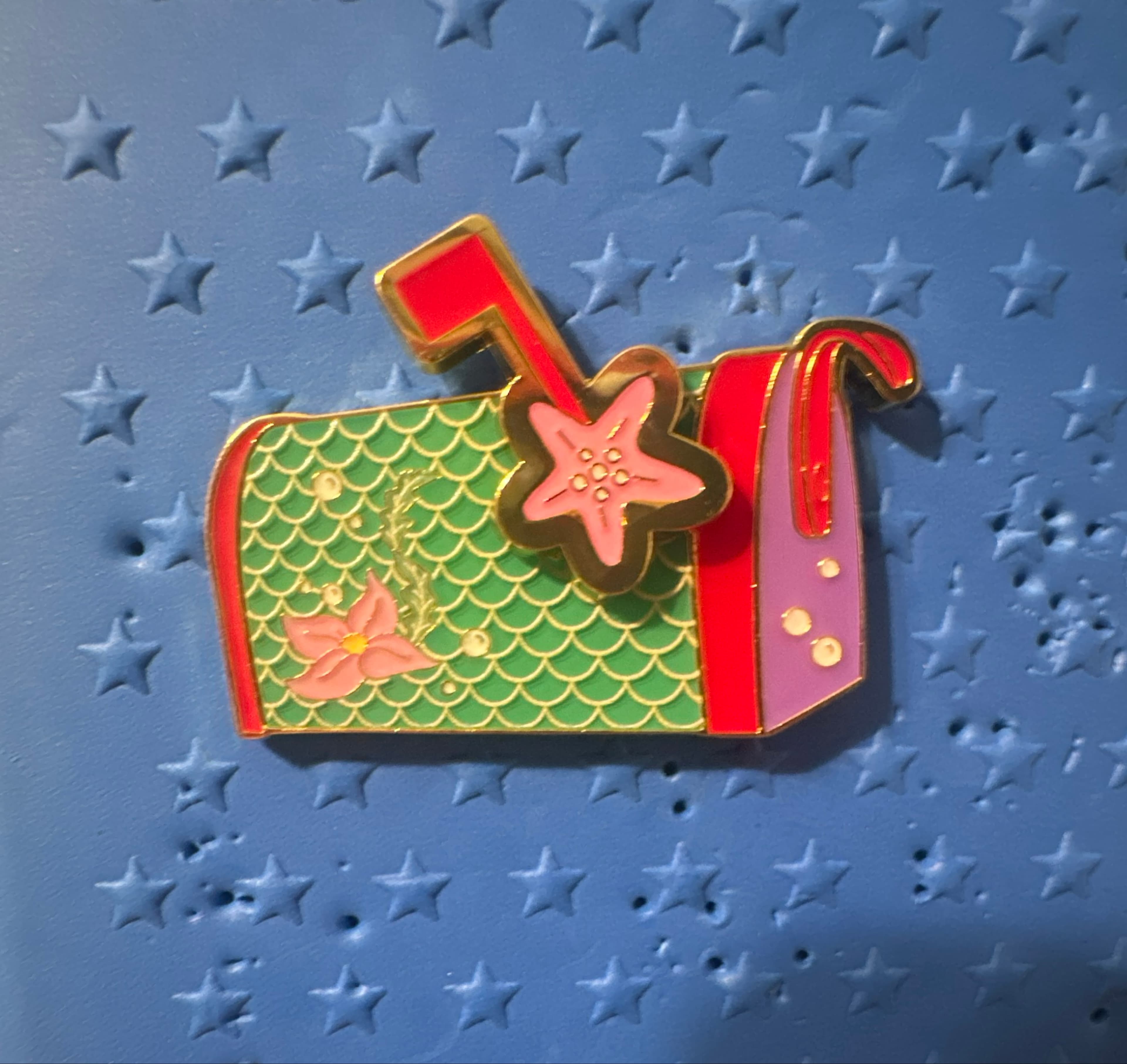 Ariel Mailbox Mystery Pin