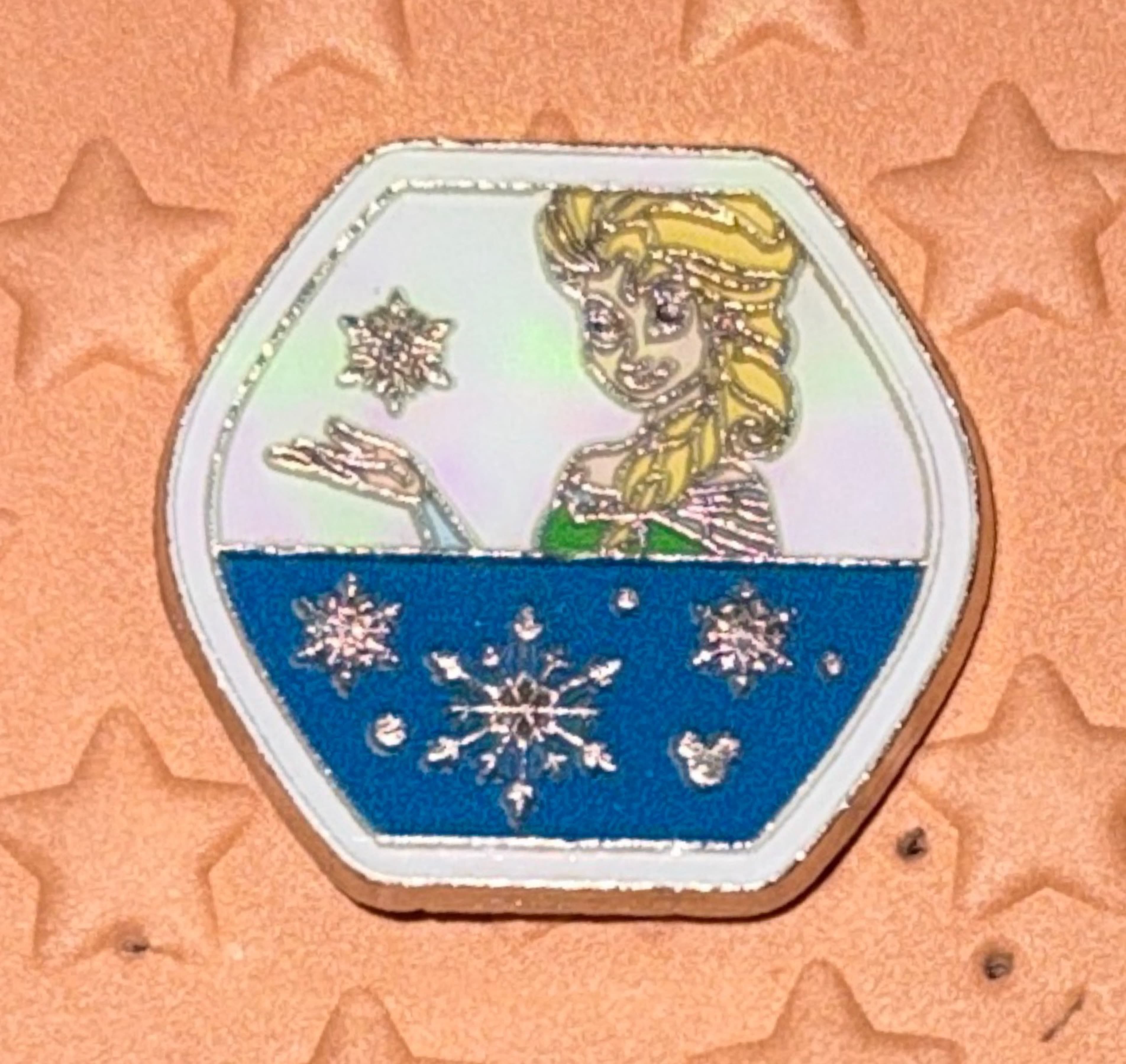 Frozen Queen Elsa Ferris Wheel Collection Pin front