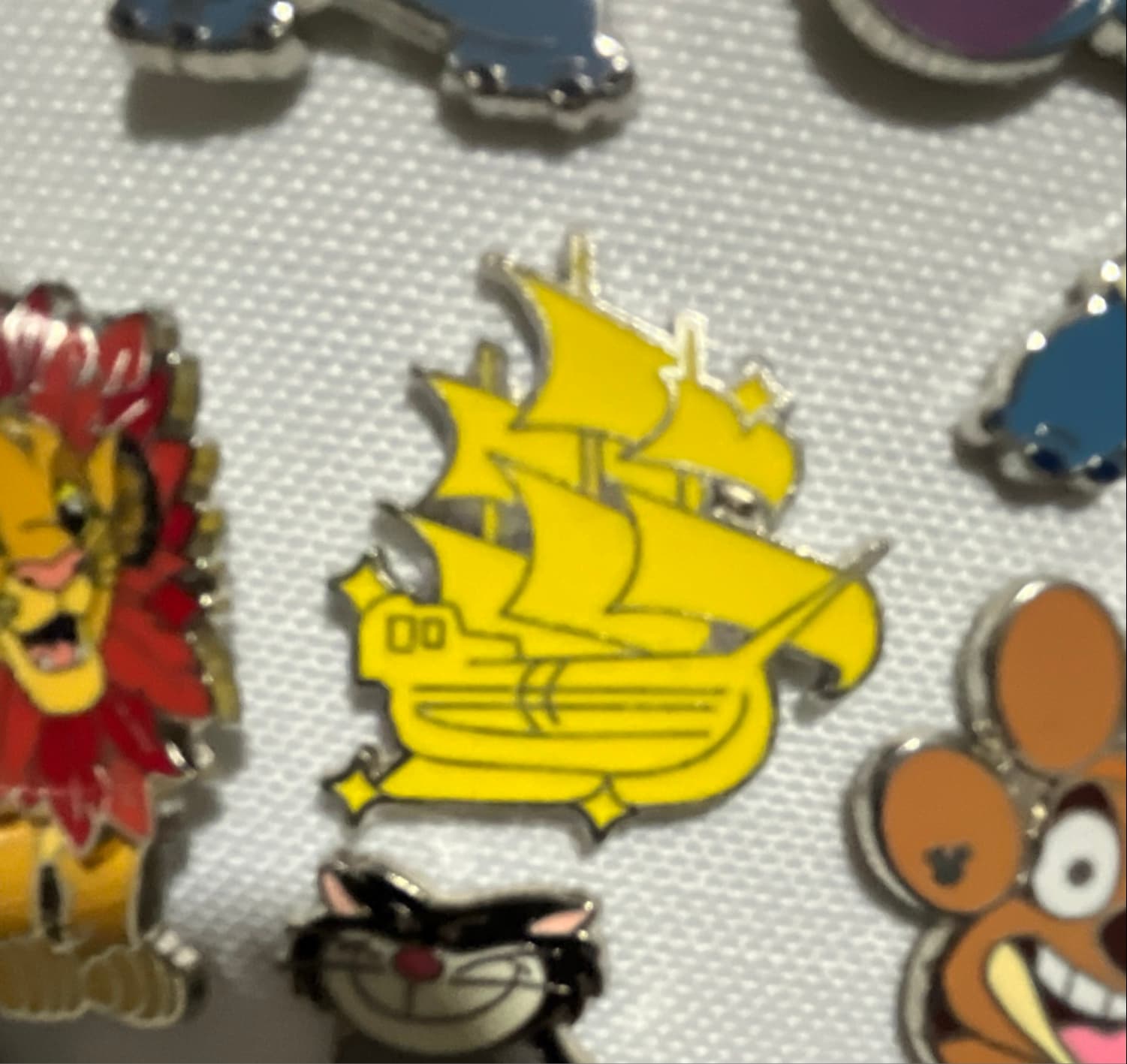 Golden Yellow Pirate Ship Only