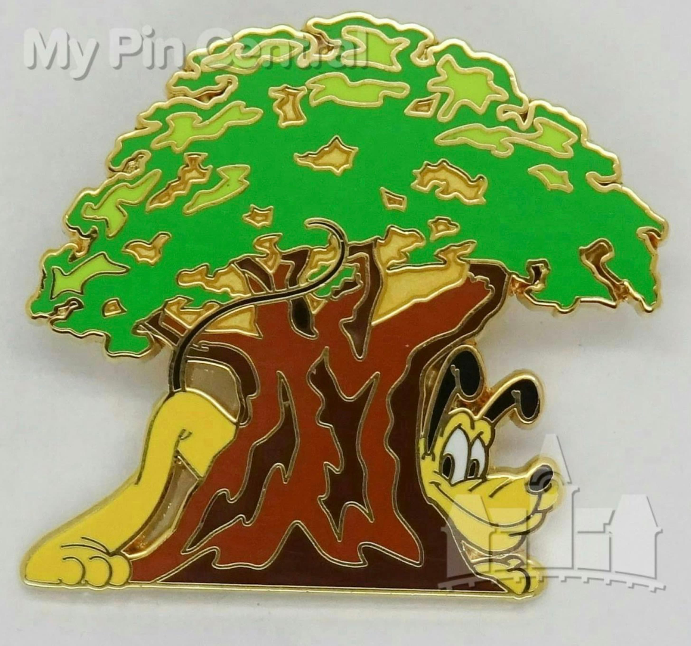 Pluto Hiding Behind Tree of Life