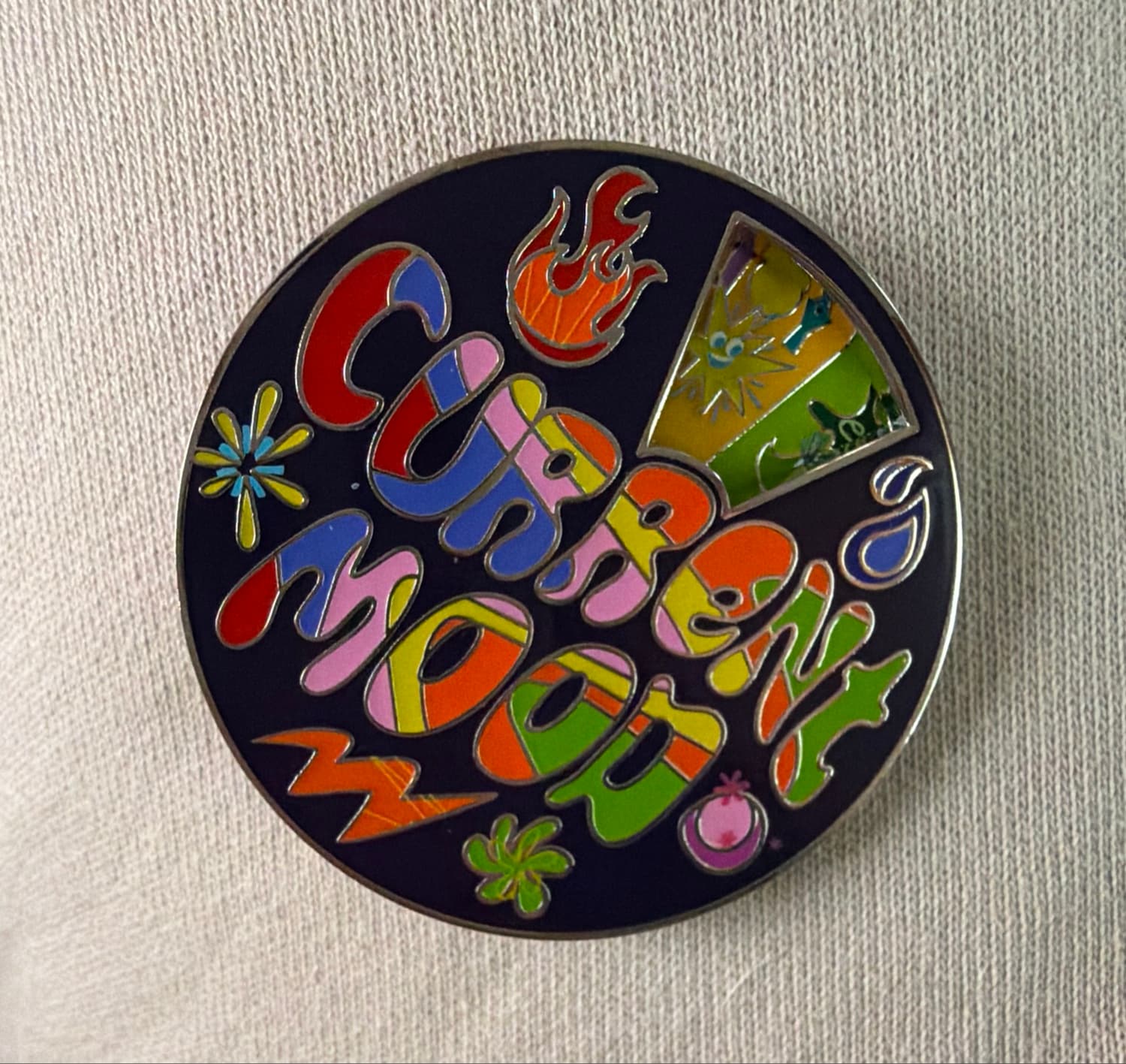 Inside Out Current Mood Wheel Pin