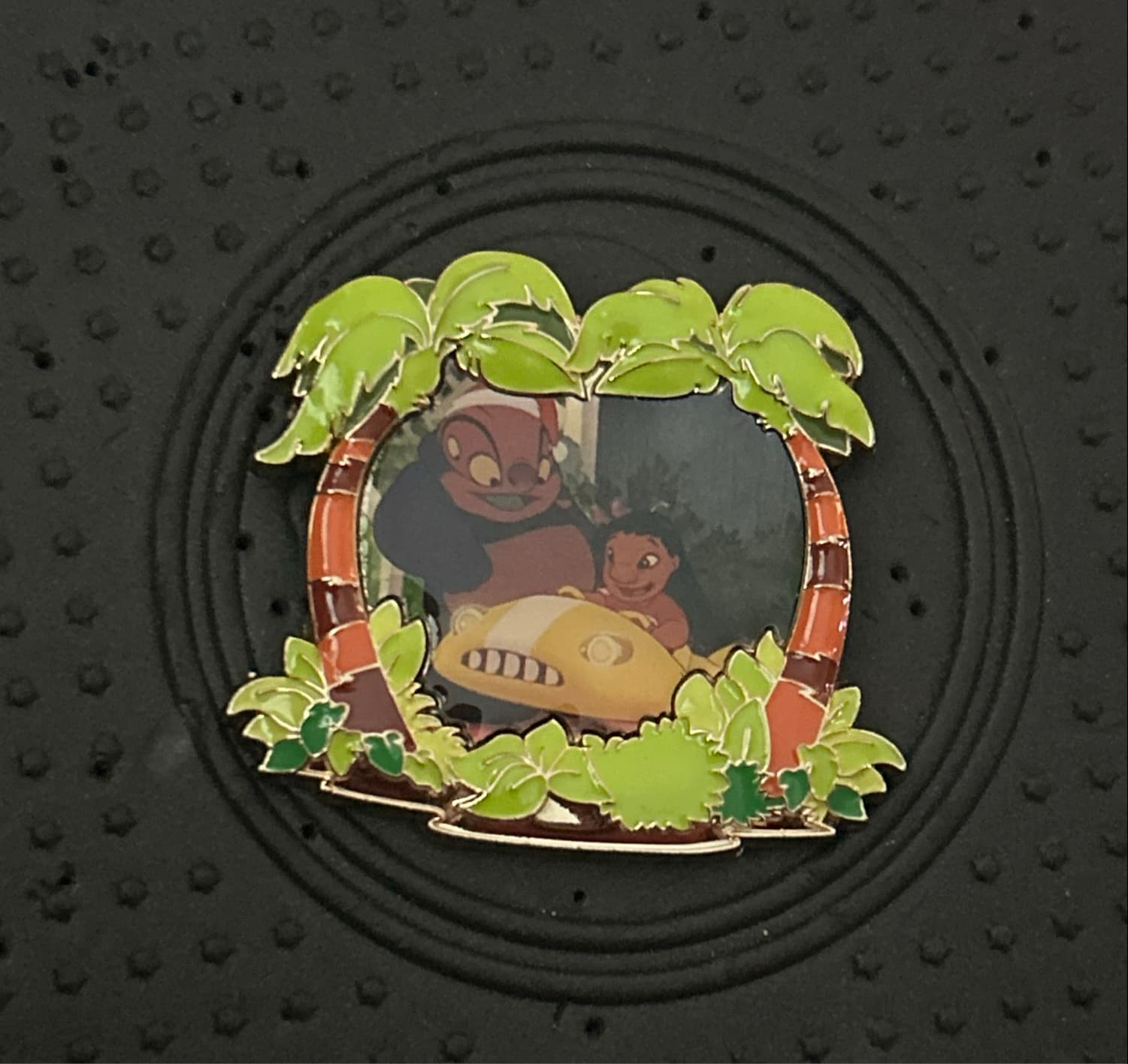 Lilo & Stitch in Car - Palm Trees Frame