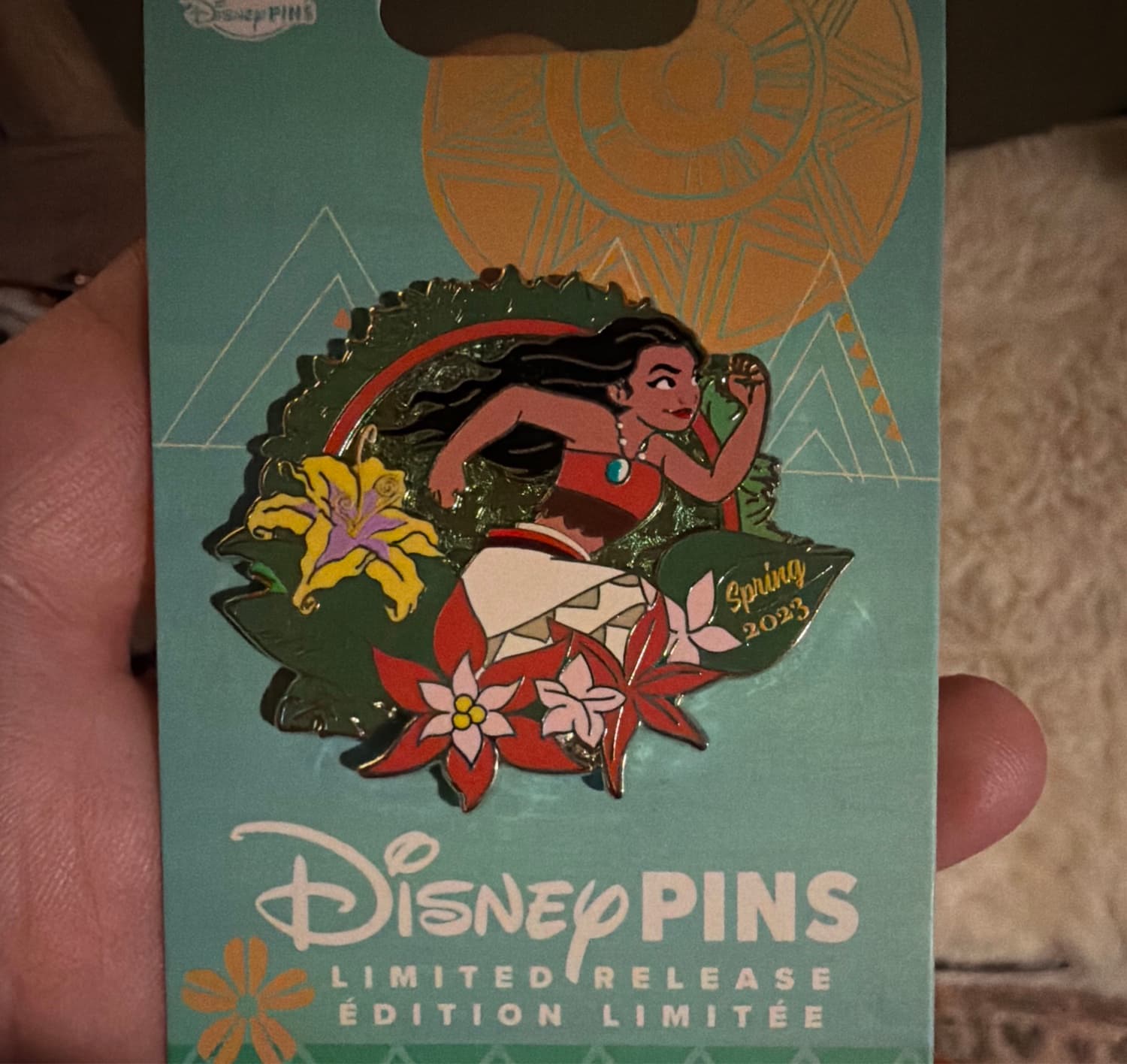 Moana Spring 2023 Limited Release Pin