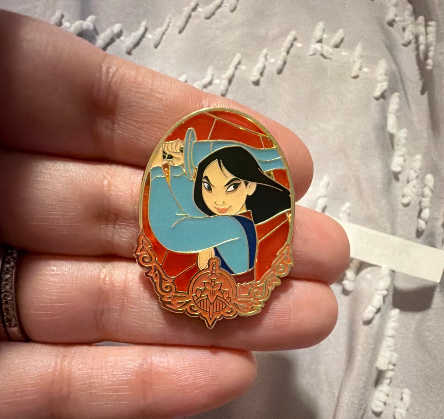 Loungefly Disney Princess Stained Glass Portrait Mystery Pin Series