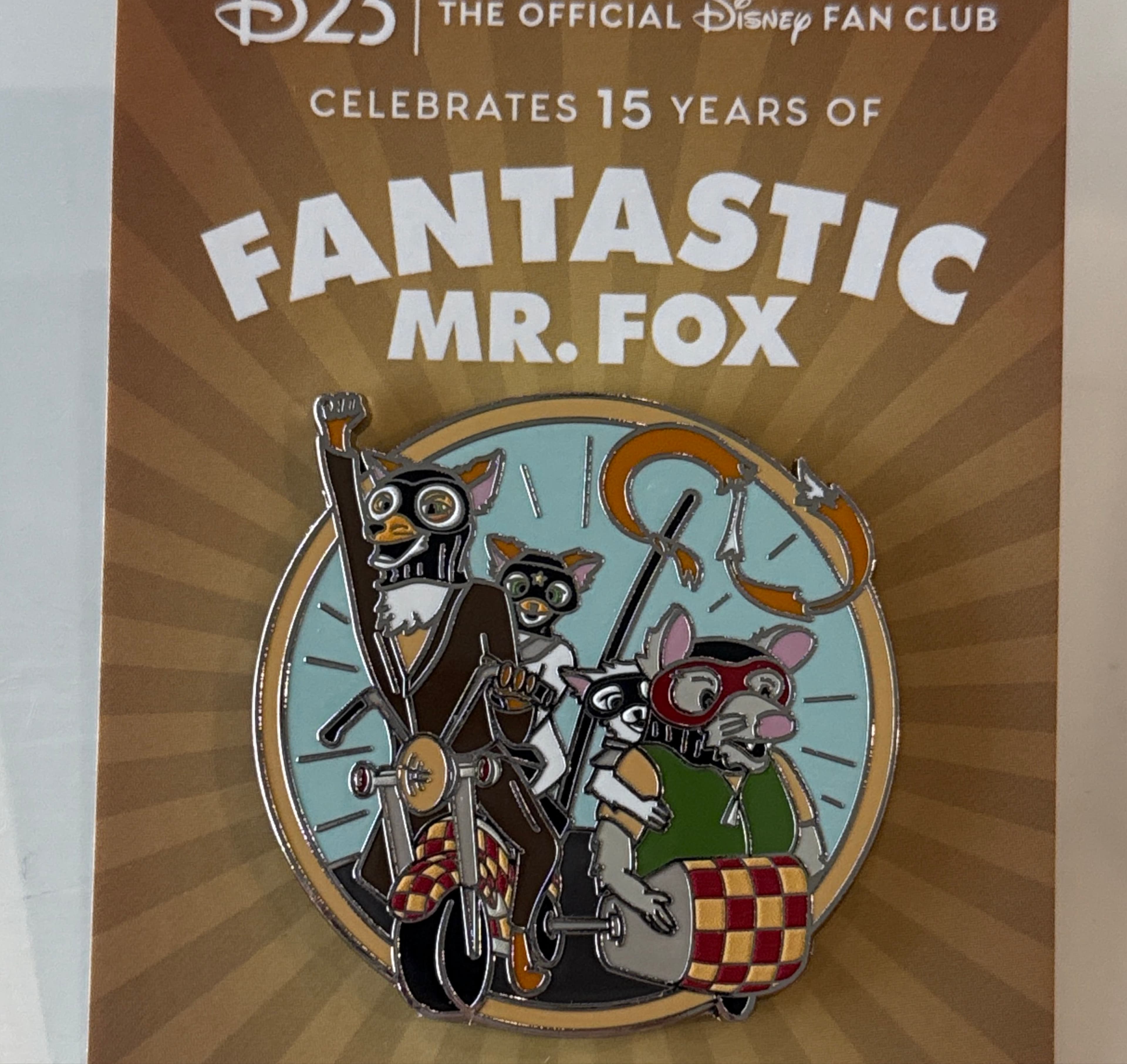 Fantastic Mr. Fox 15th Anniversary - D23 Gold Member Exclusive