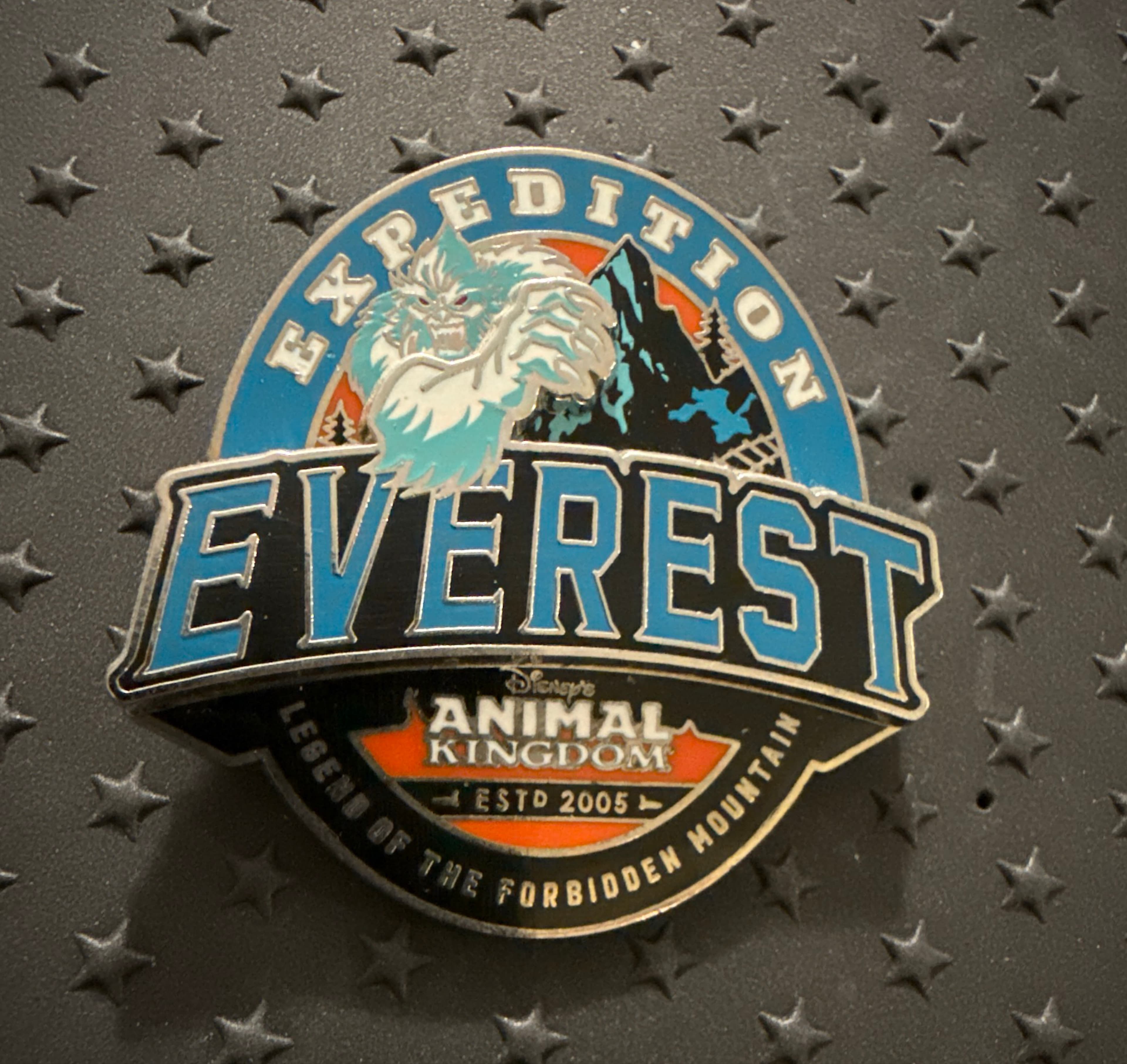 Expedition Everest Legend of the Forbidden Mountain Yeti ESTD 2005 Pin