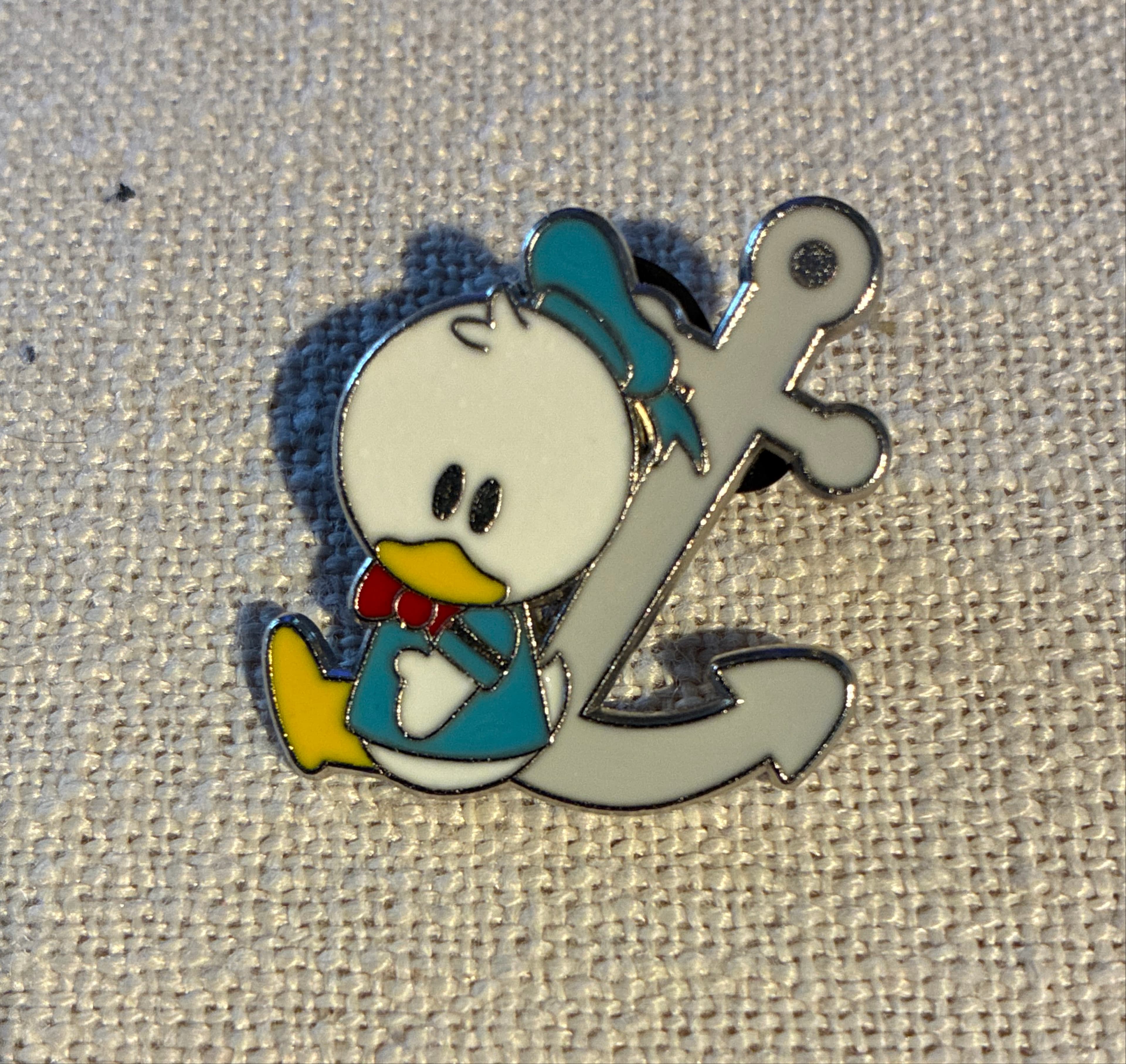 Sailor Donald Leaning on an Anchor front