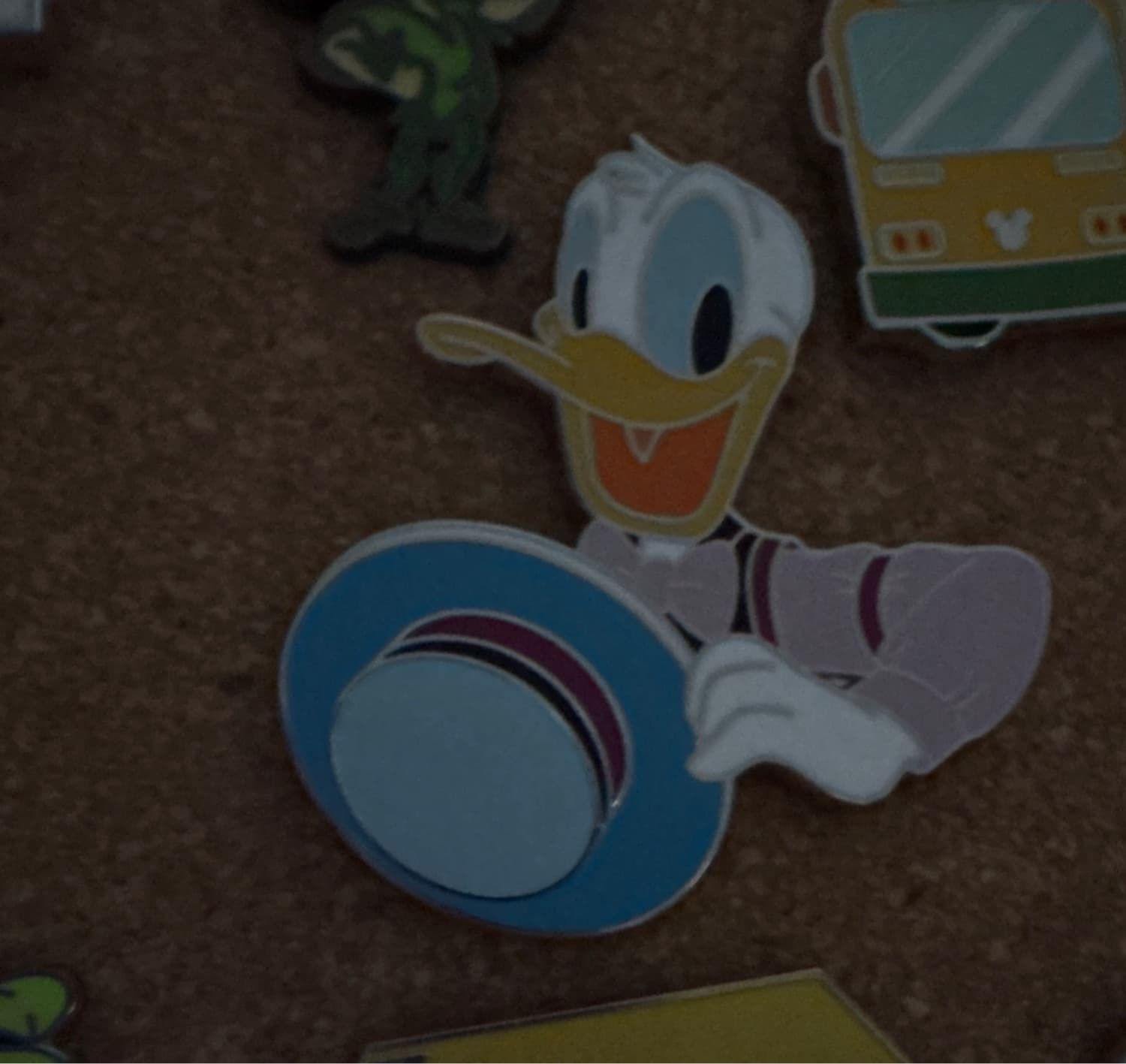 Donald Duck Dapper Dans Booster Pin