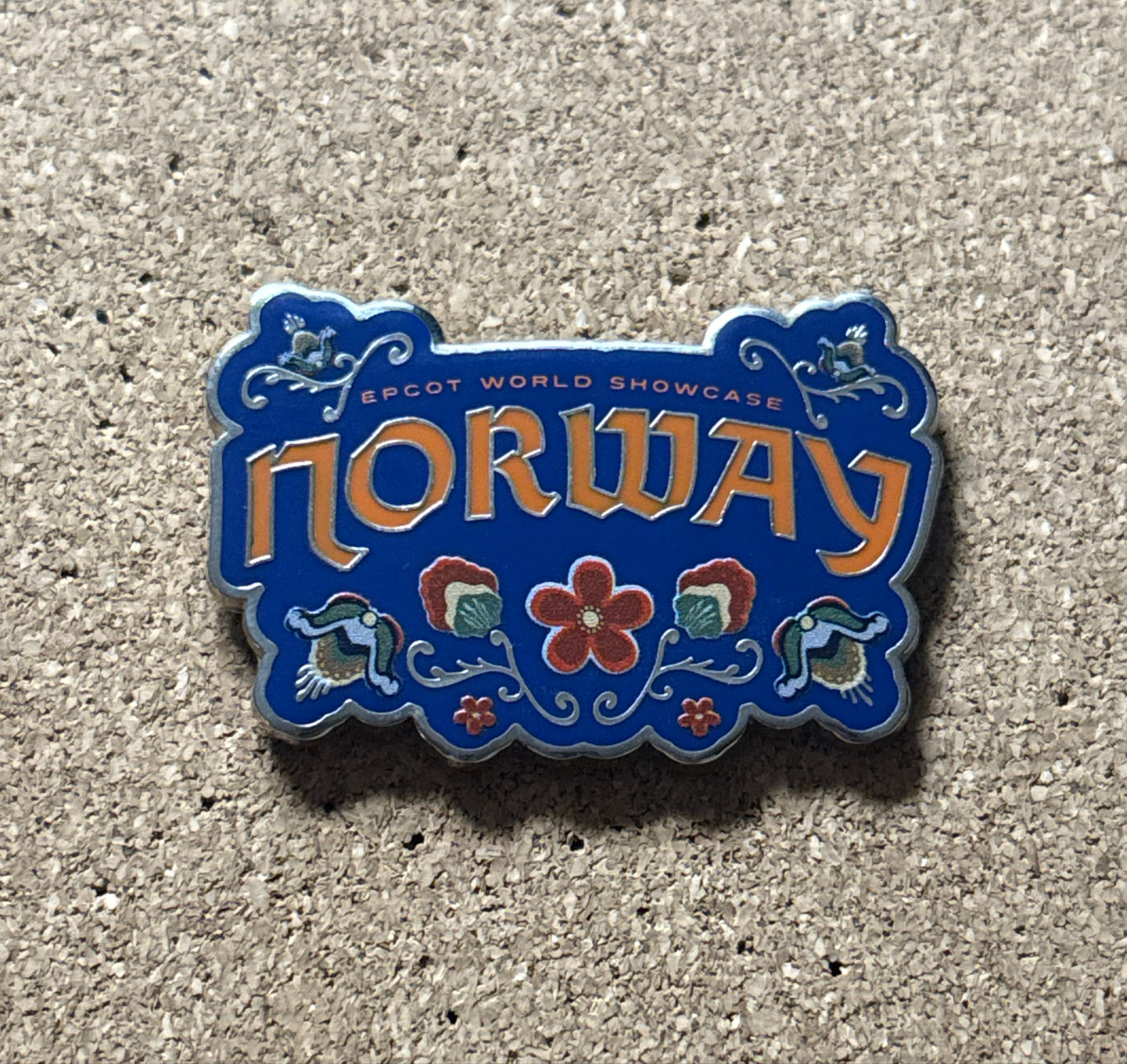 Floral Norway Logo - EPCOT World Showcase front
