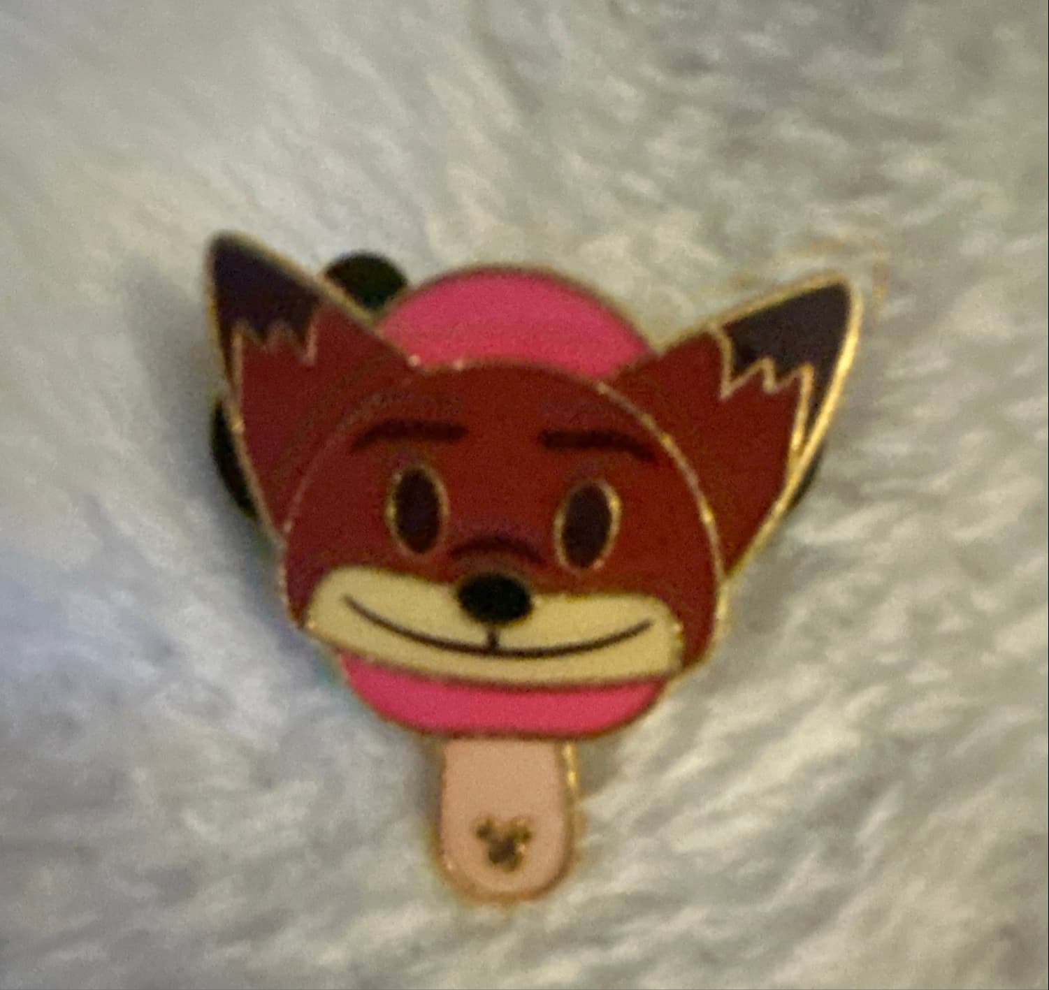 Shanghai Disneyland Zootopia Nick Wilde Popsicle Pin