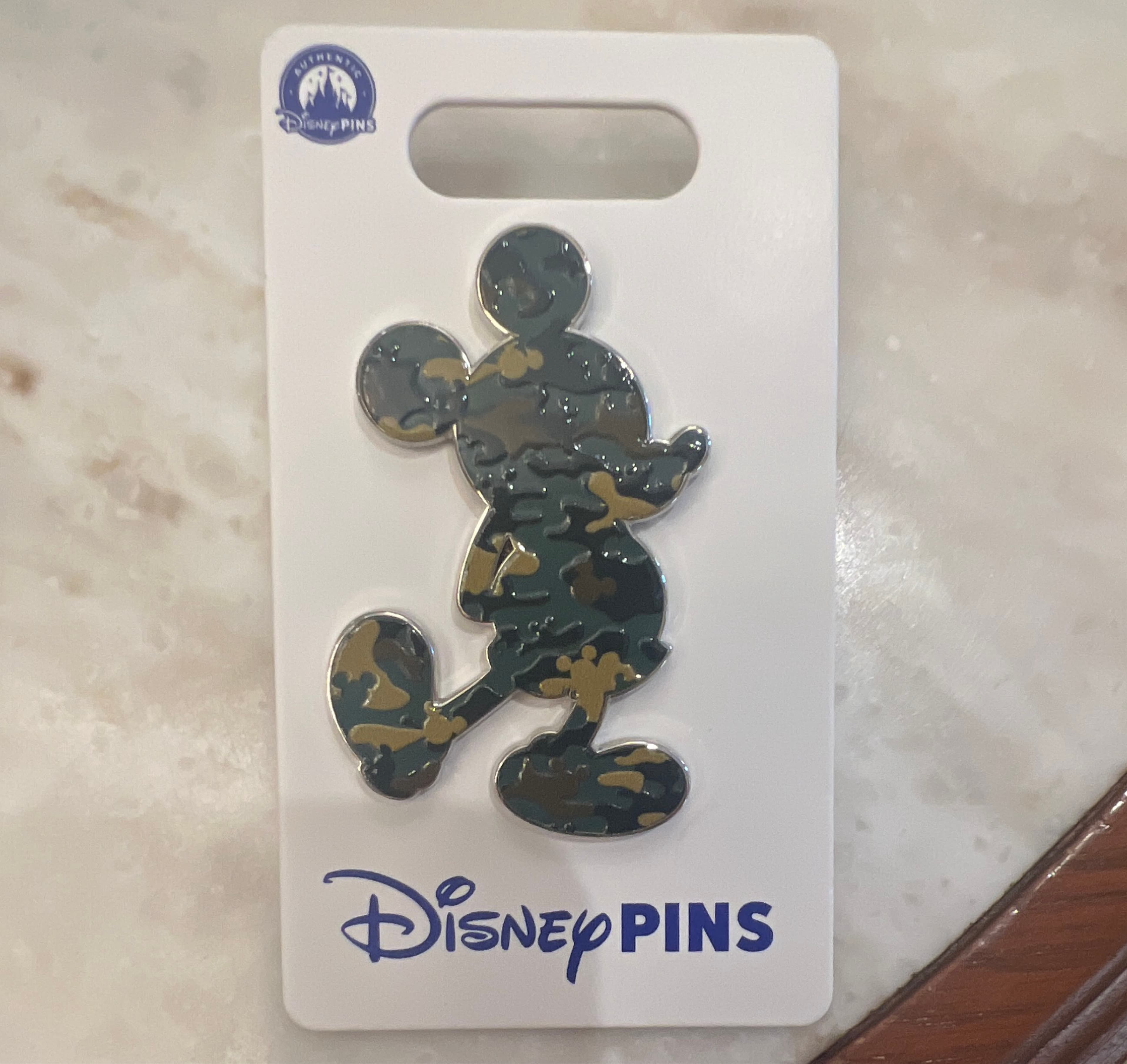 Mickey Mouse "Mickeyflage" Veteran's Day 2025 Pin - Camo Mickey