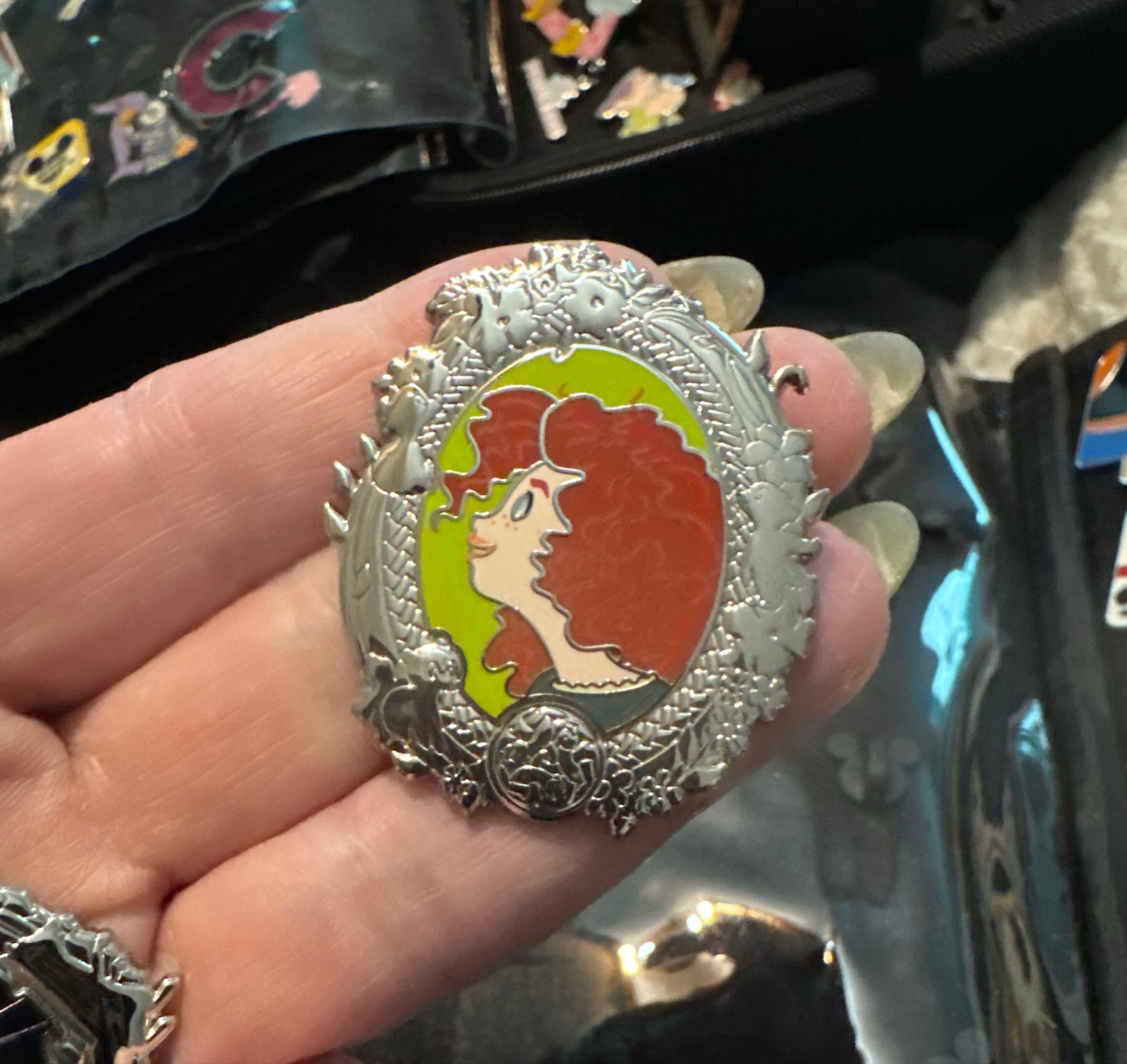 Merida - Princess Portrait Silver Frame - Brave