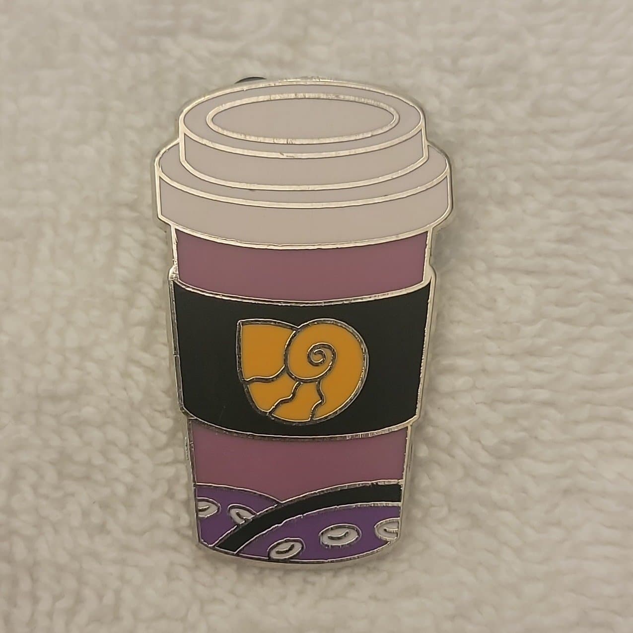 Ursula Coffee Cup Pin