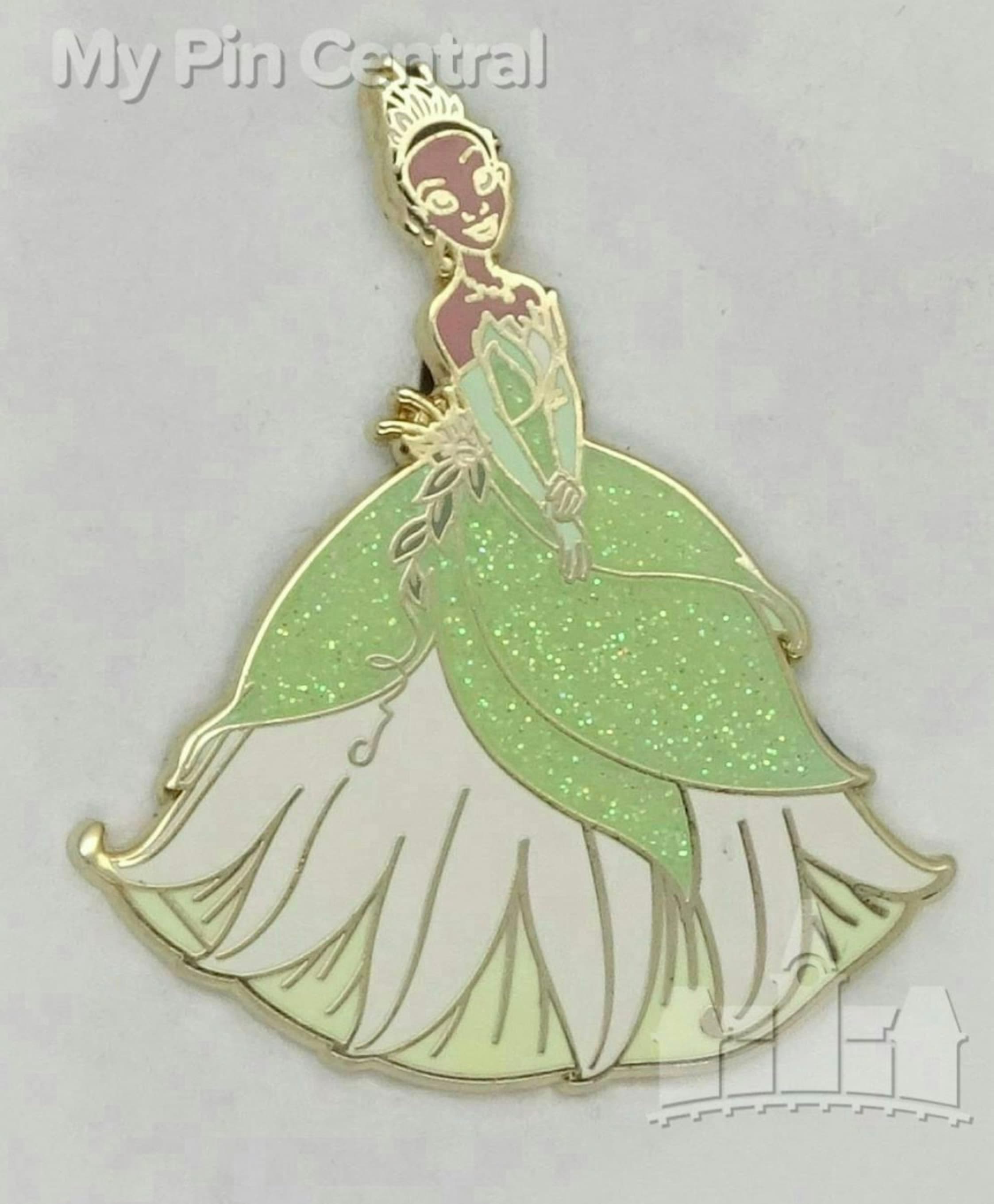Princess Tiana Green Gown front