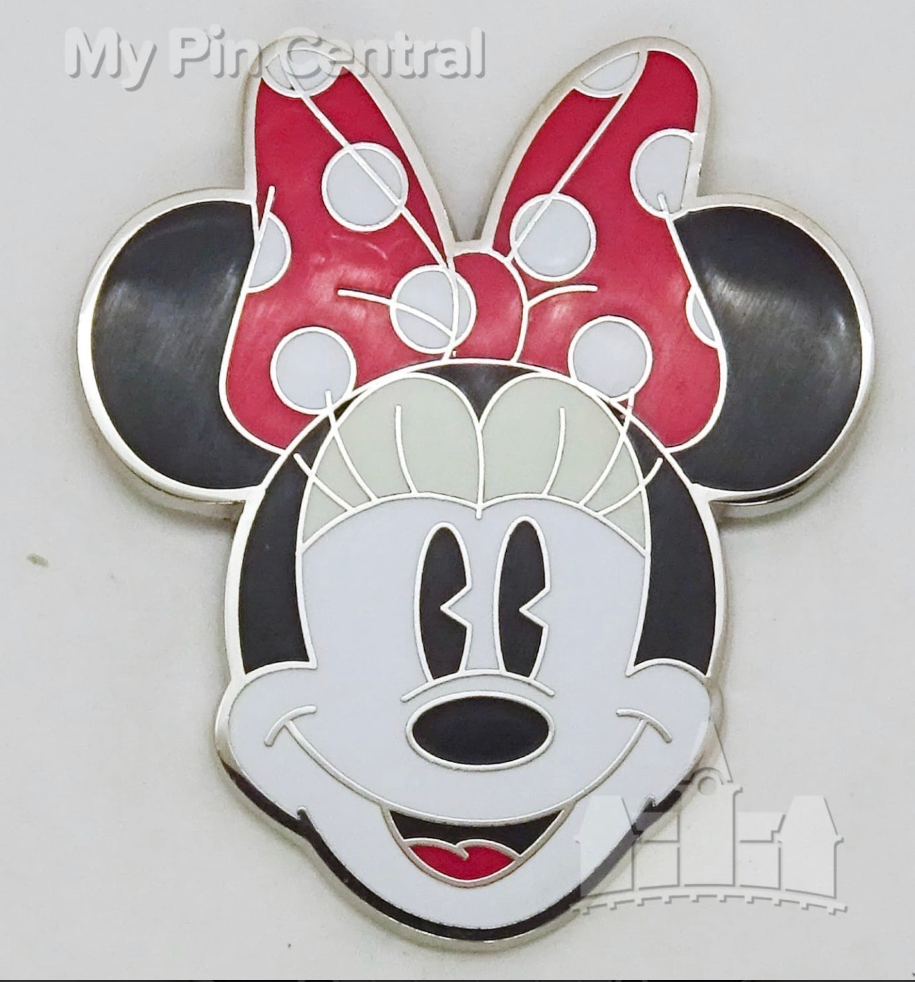 Minnie Mouse Head with Bow