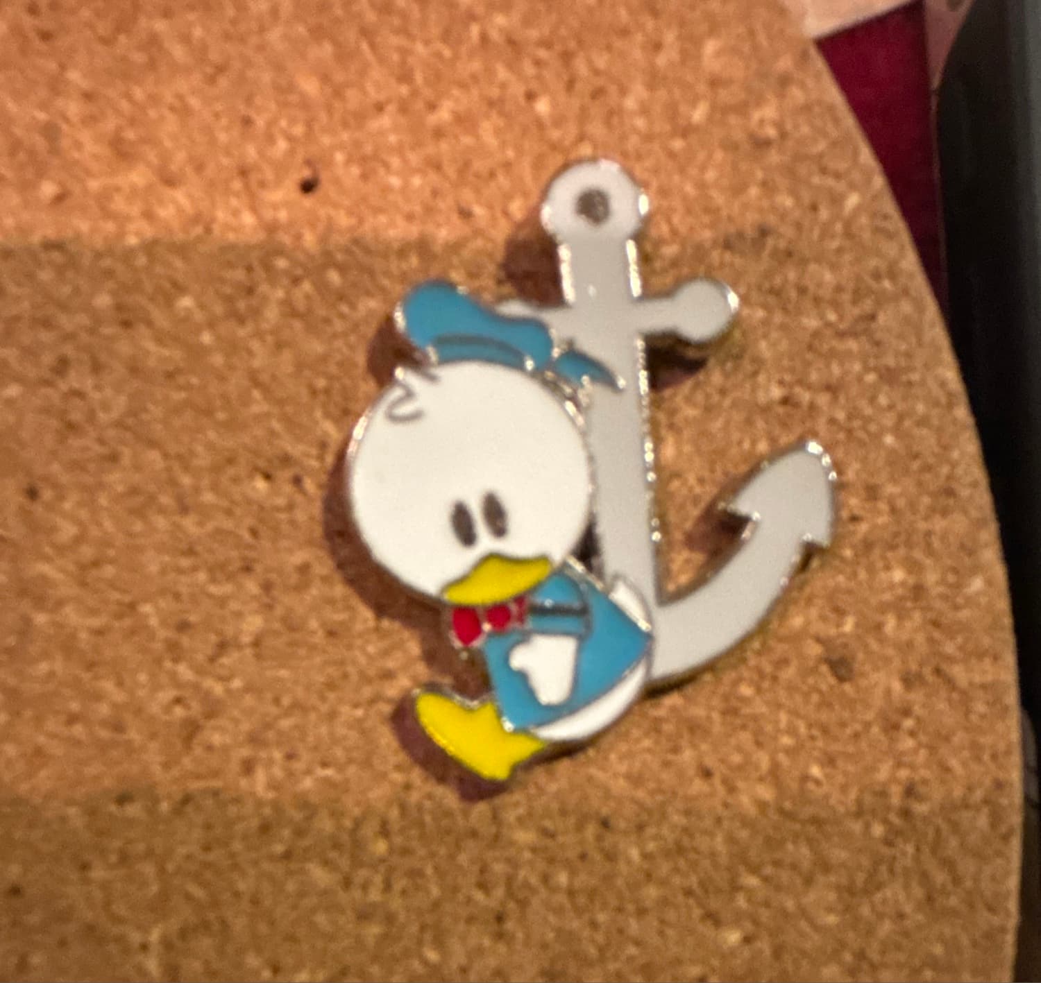 Sailor Donald Leaning on an Anchor