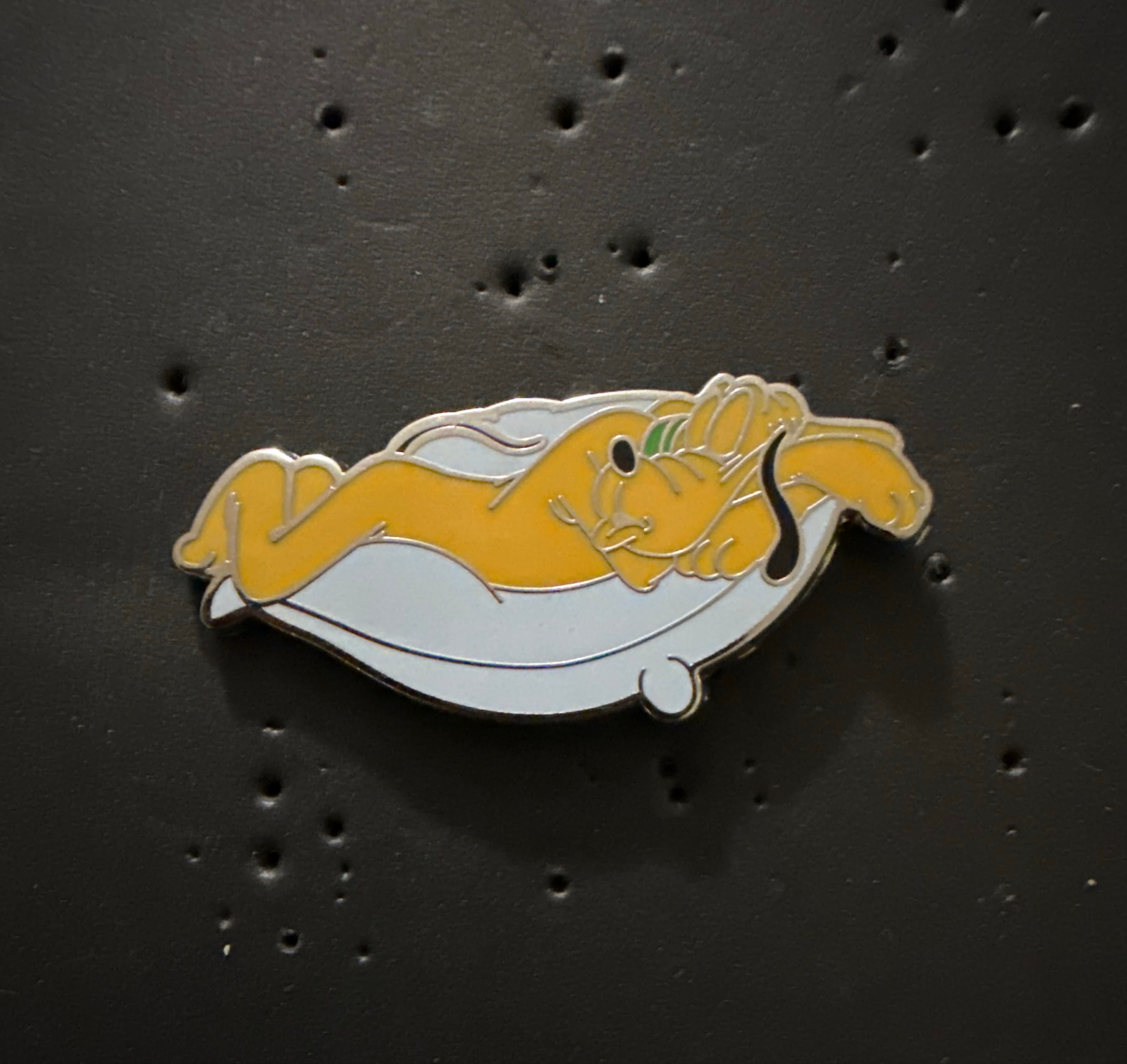 Pluto Sleeping on Pillow