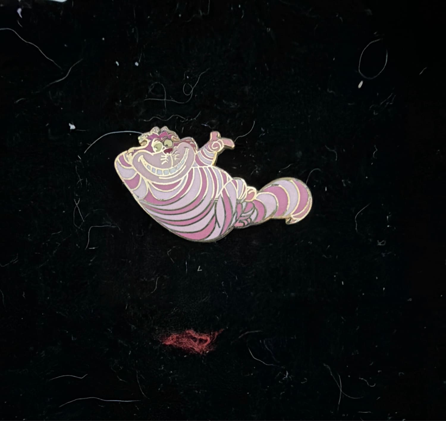 Cheshire Cat Floating on Side to Left - Alice in Wonderland