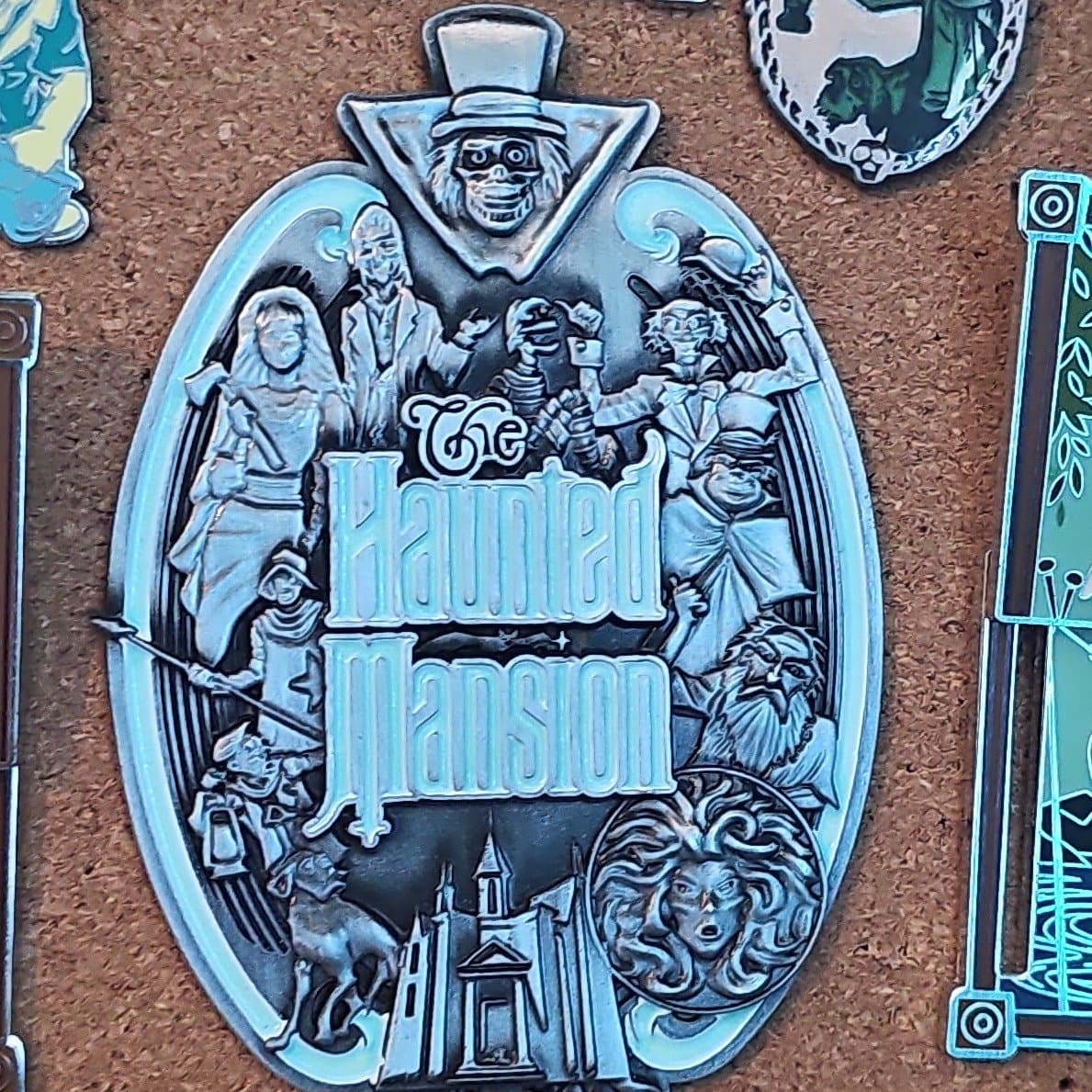 The Haunted Mansion Characters Jumbo Pin