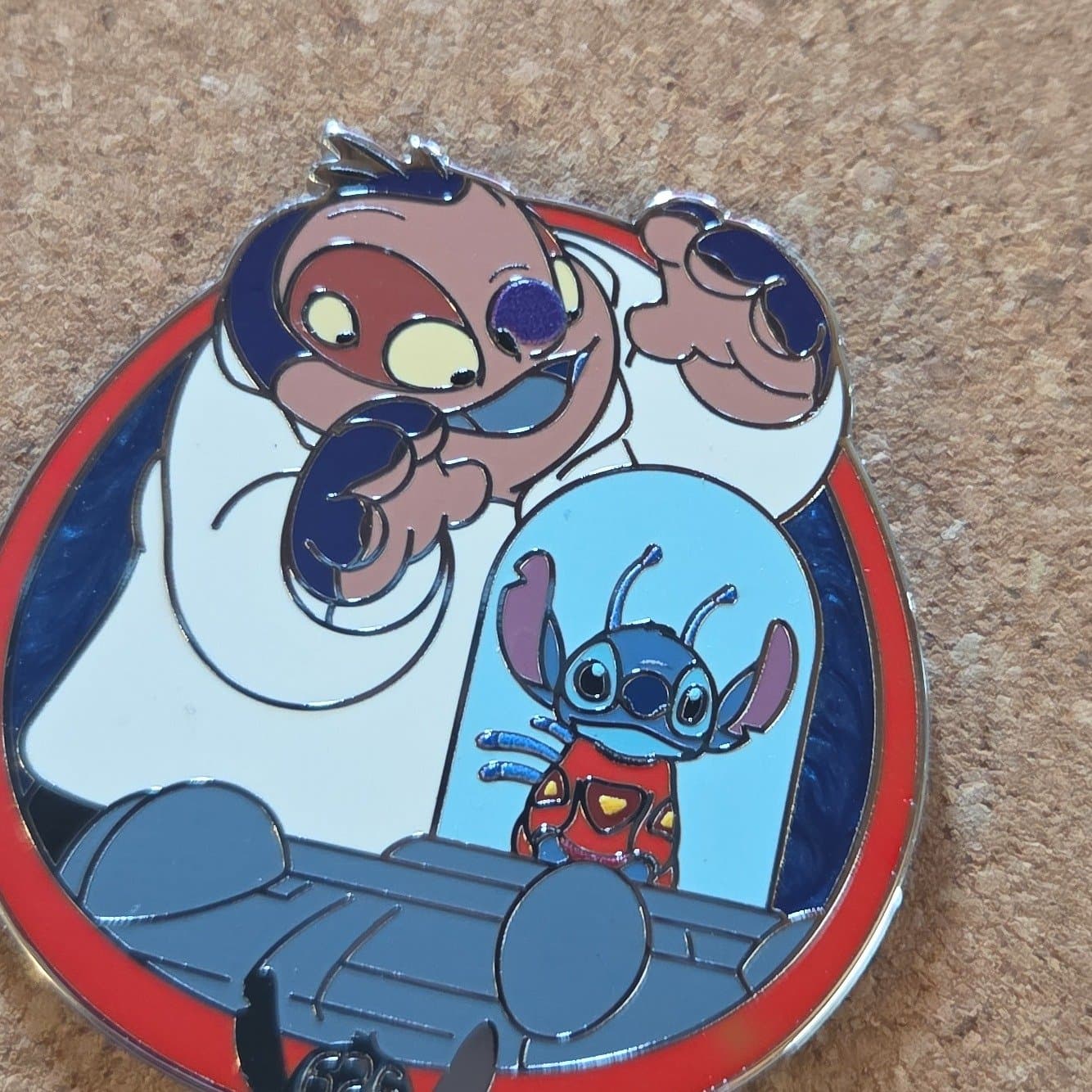 Stitch with Jumba Jookiba Pin front