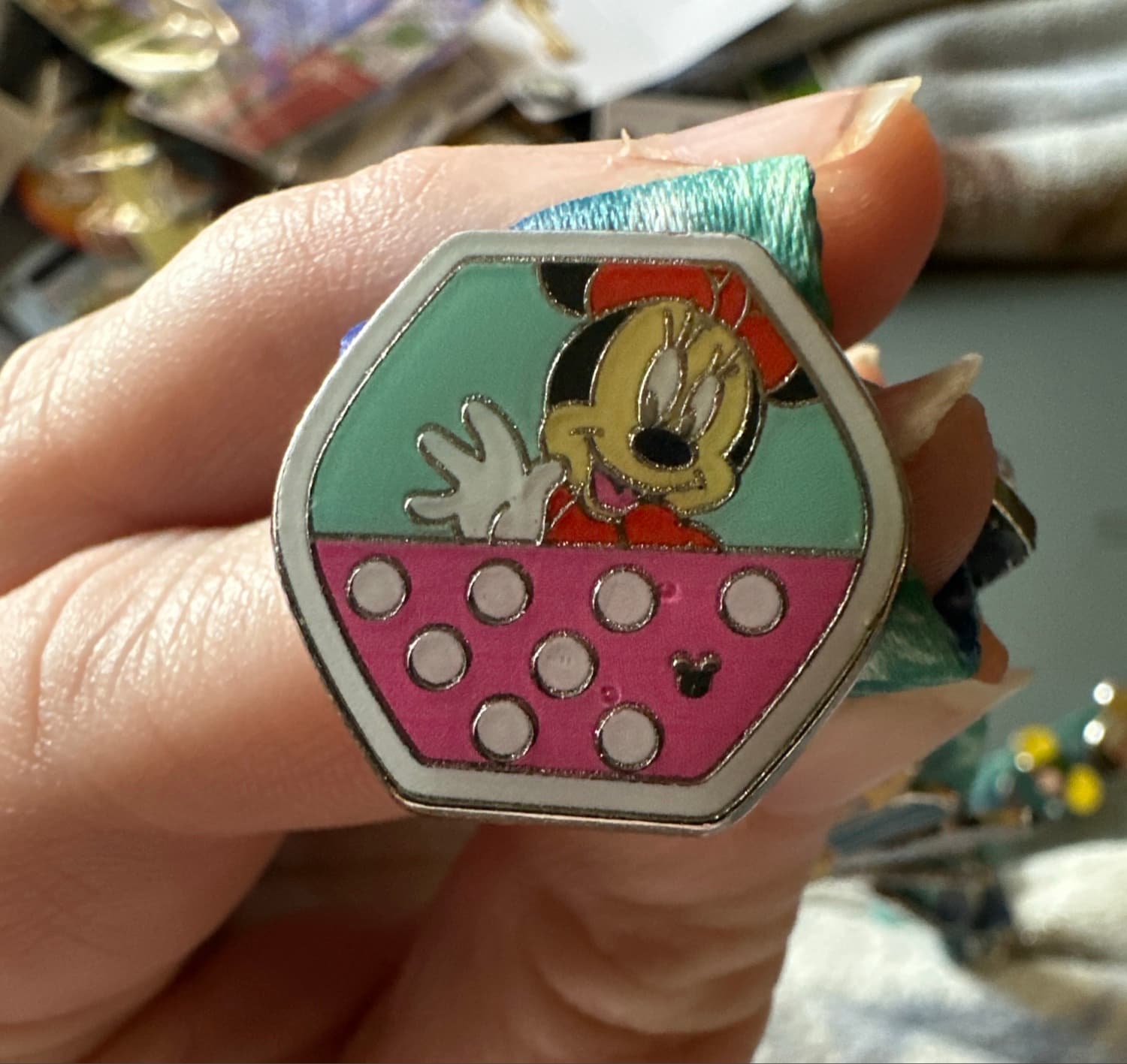 Minnie Mouse Hidden Mickey ferris wheel
