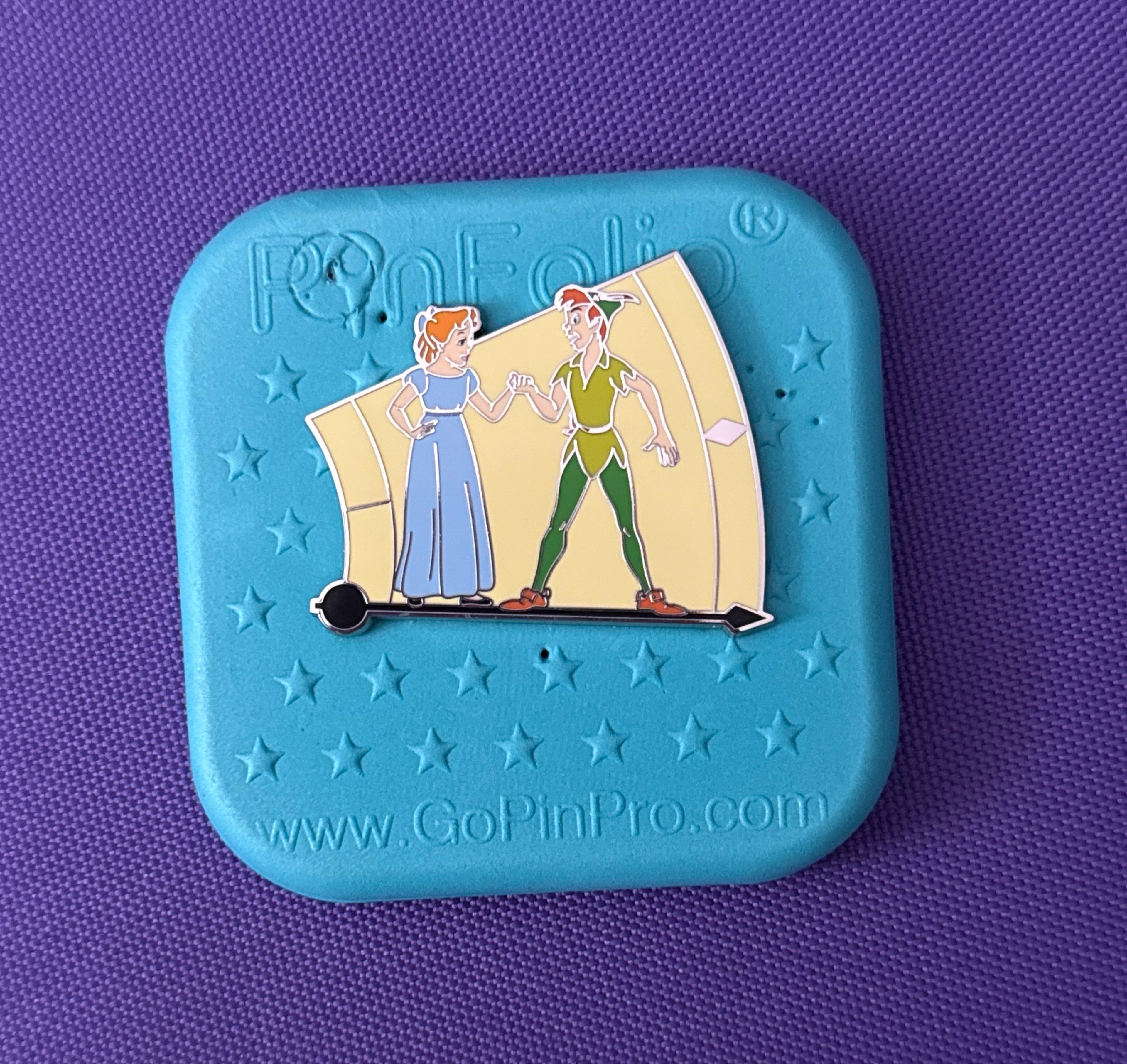 Peter Pan and Wendy - Standing on Big Ben Clock Hands