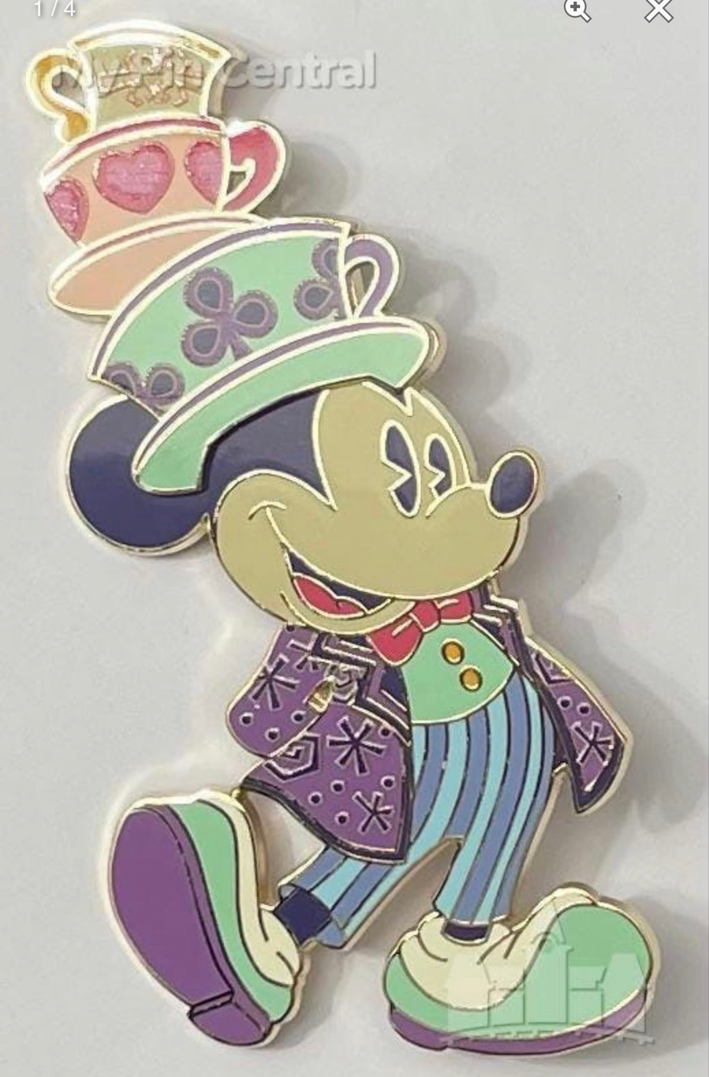 Mickey Mouse: The Main Attraction Mad Tea Party Pin front