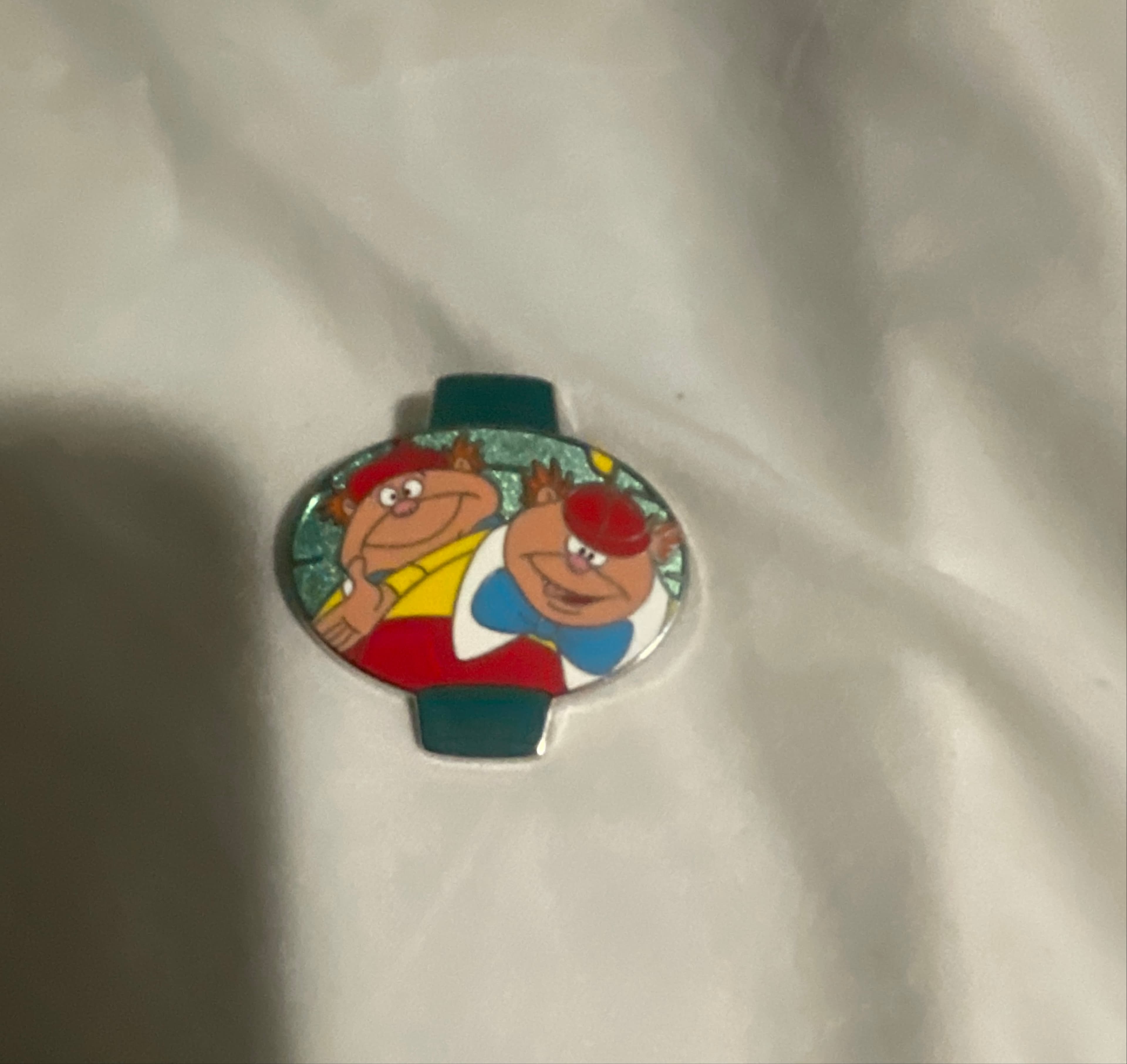 Tweedle Dee and Tweedle Dum - Alice in Wonderland - Lantern - Mystery front