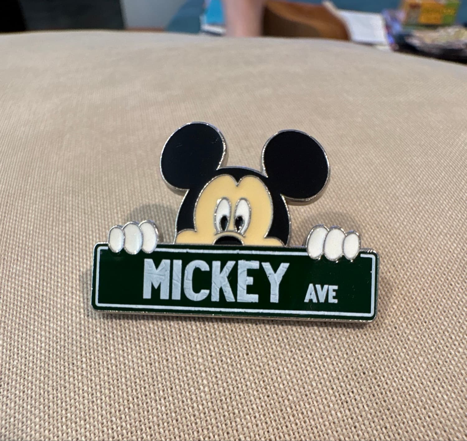 Mickey Avenue Street Sign