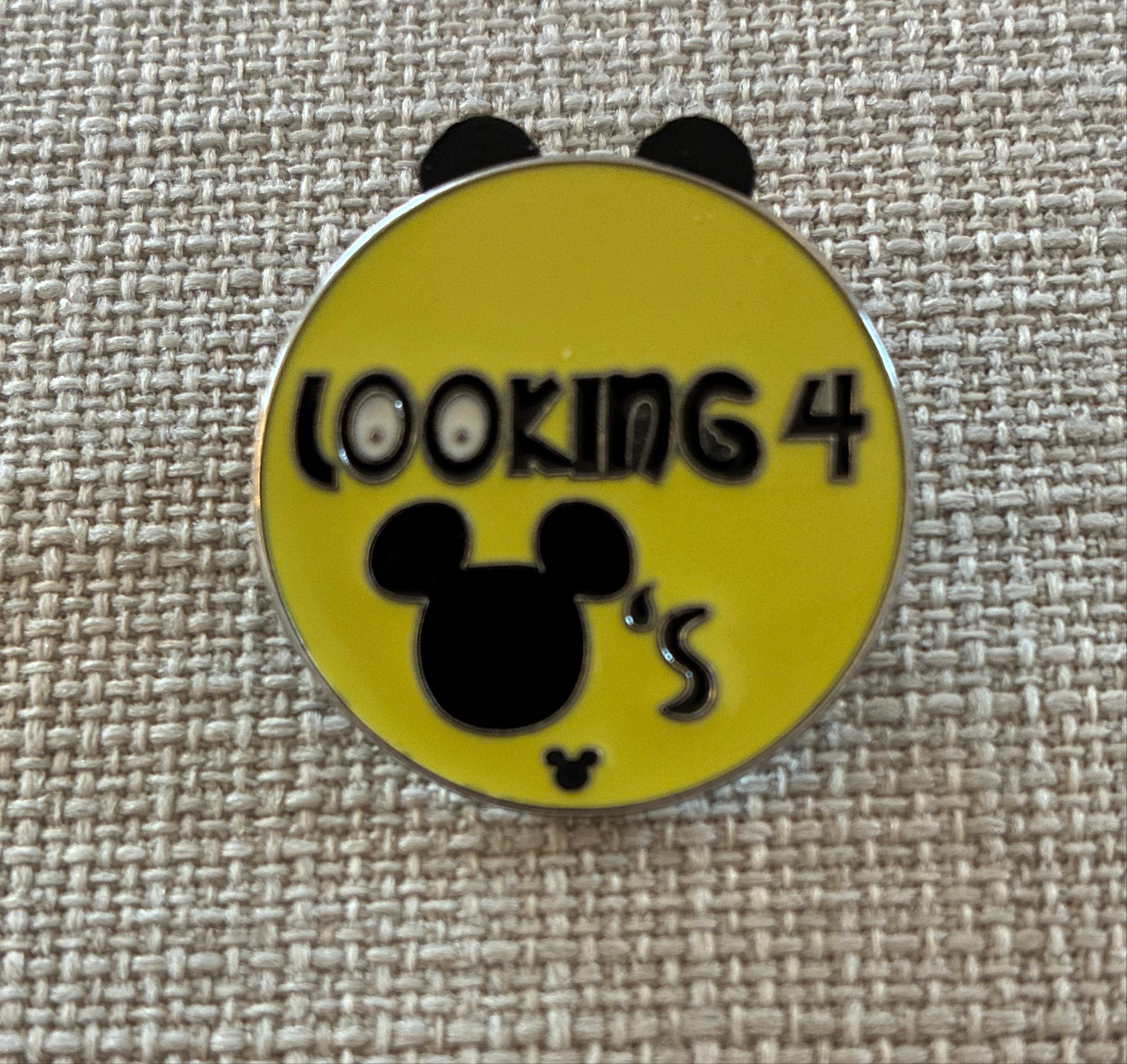 Looking 4 Mickey's - Pin Trading Phrases - Hidden Mickey