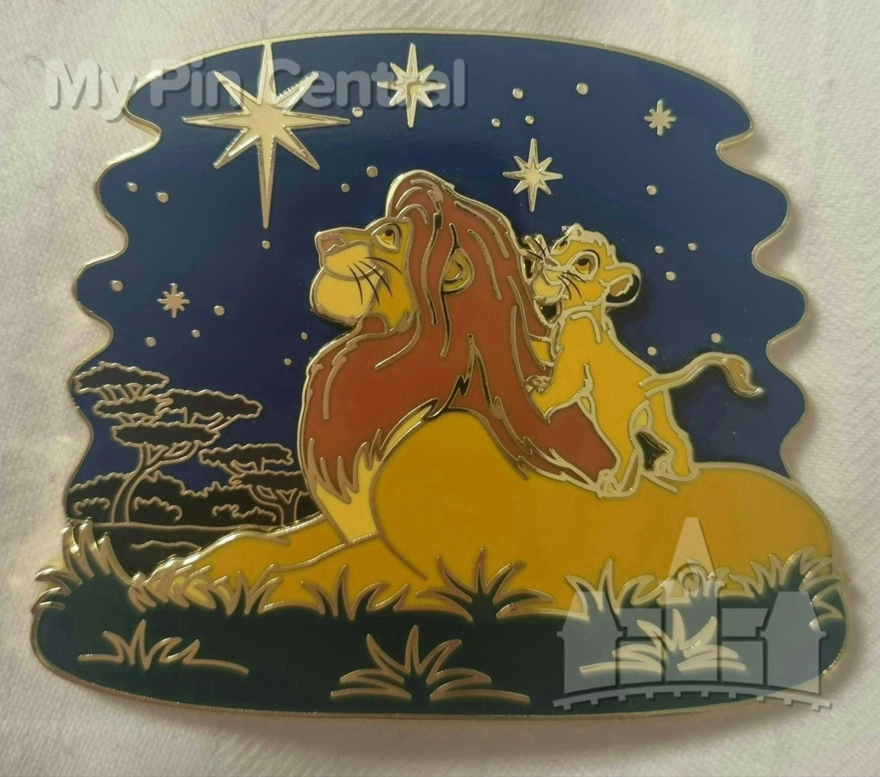 Mufasa and Simba Stargazing - The Lion King 3D Re-Release Collection