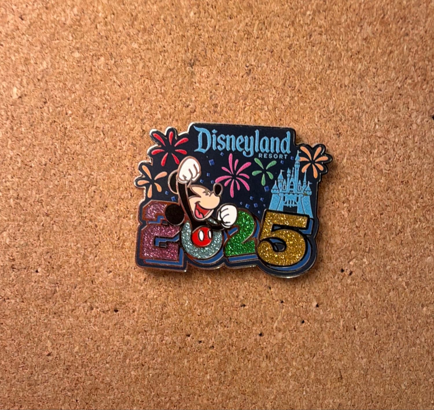 Disneyland Resort Mickey Mouse 2025 Fireworks Pin