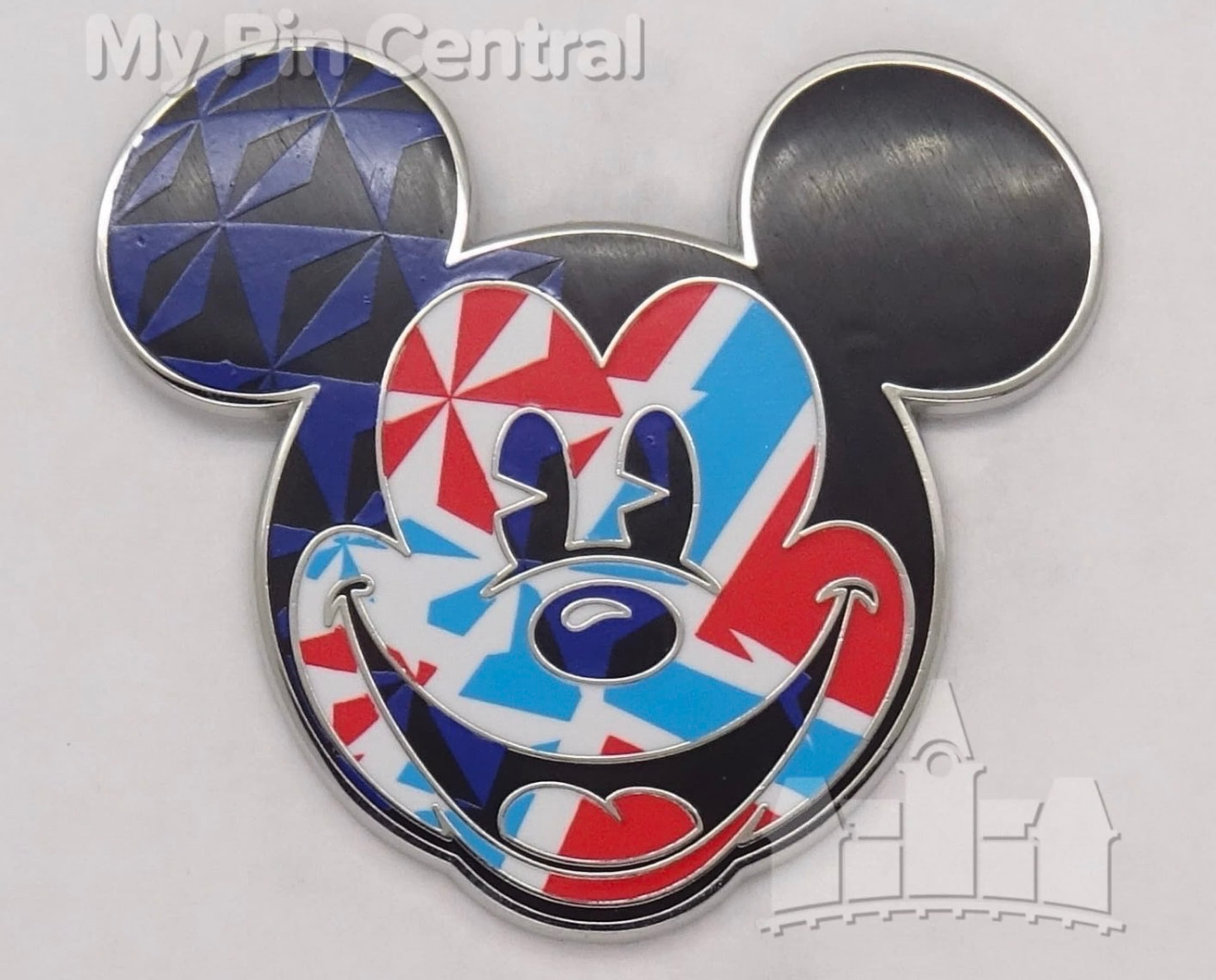 2021 Mickey Mouse Country Face Pin