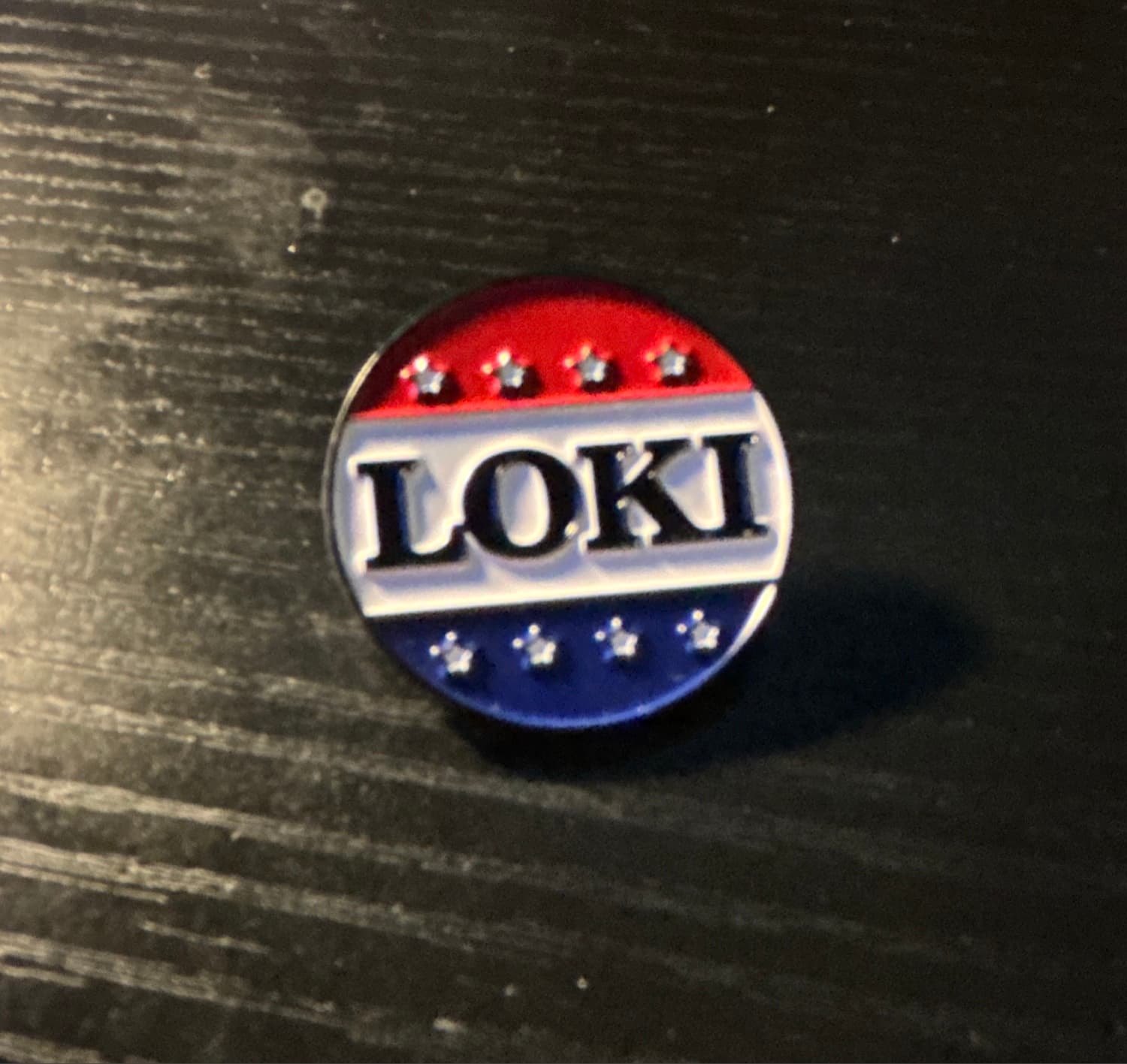 Loki Campaign Pin