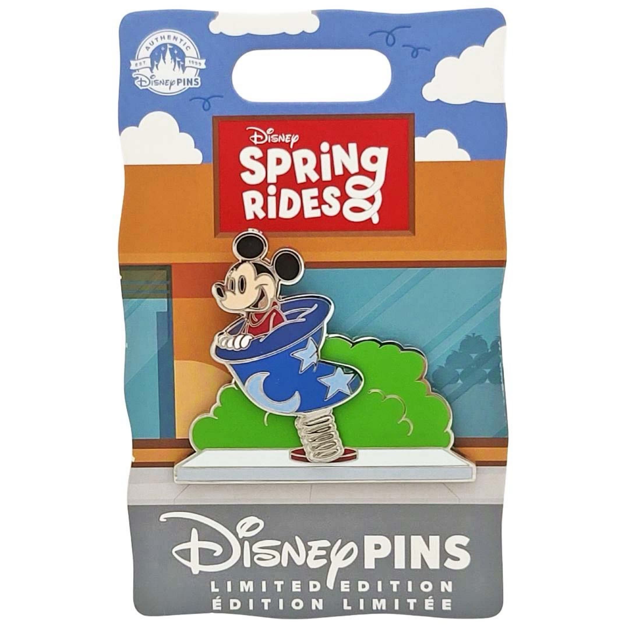 Sorcerer Mickey Spring Rides front