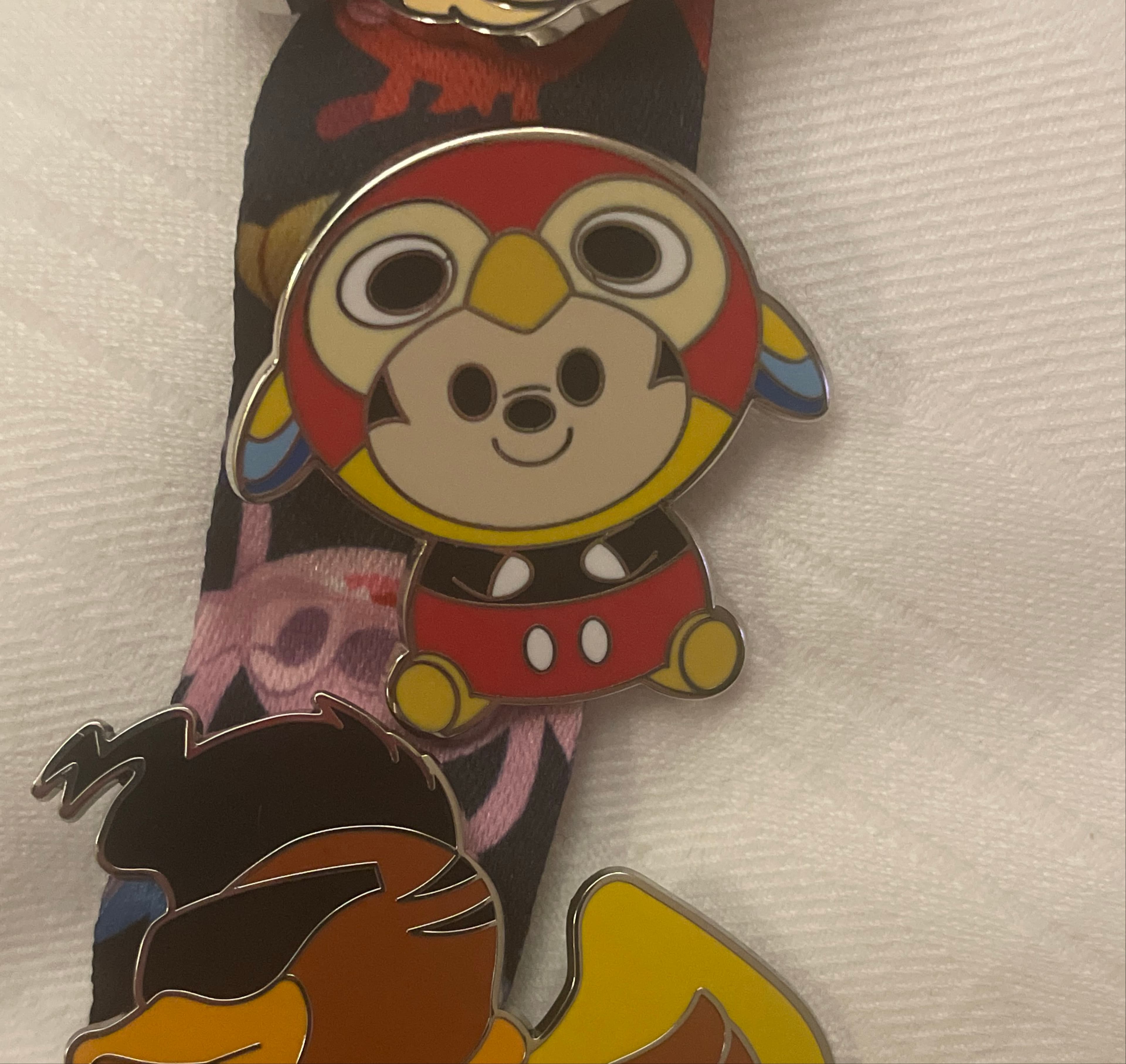 Mickey with Tiki Bird Hat front