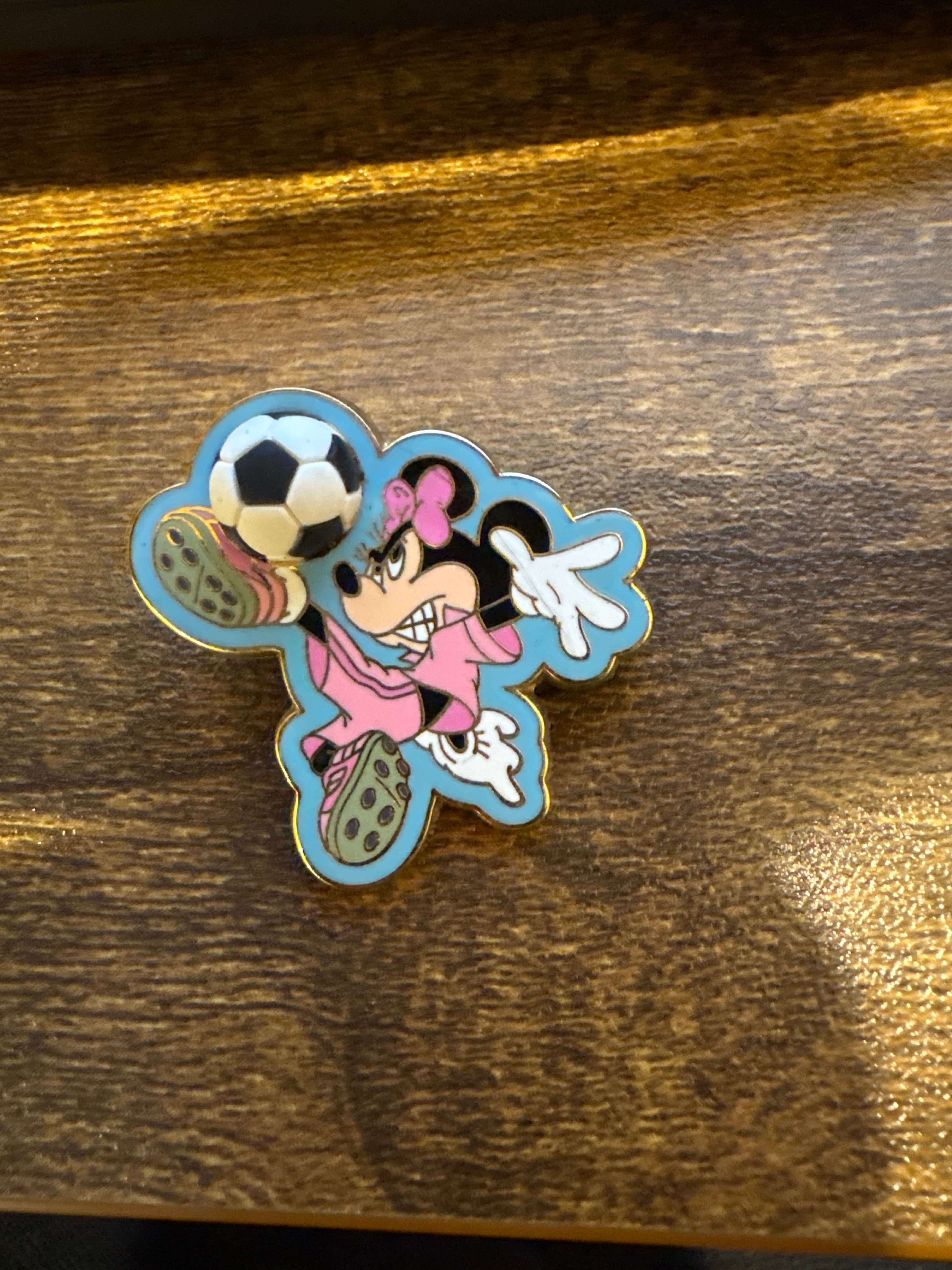 Soccer Minnie Mouse